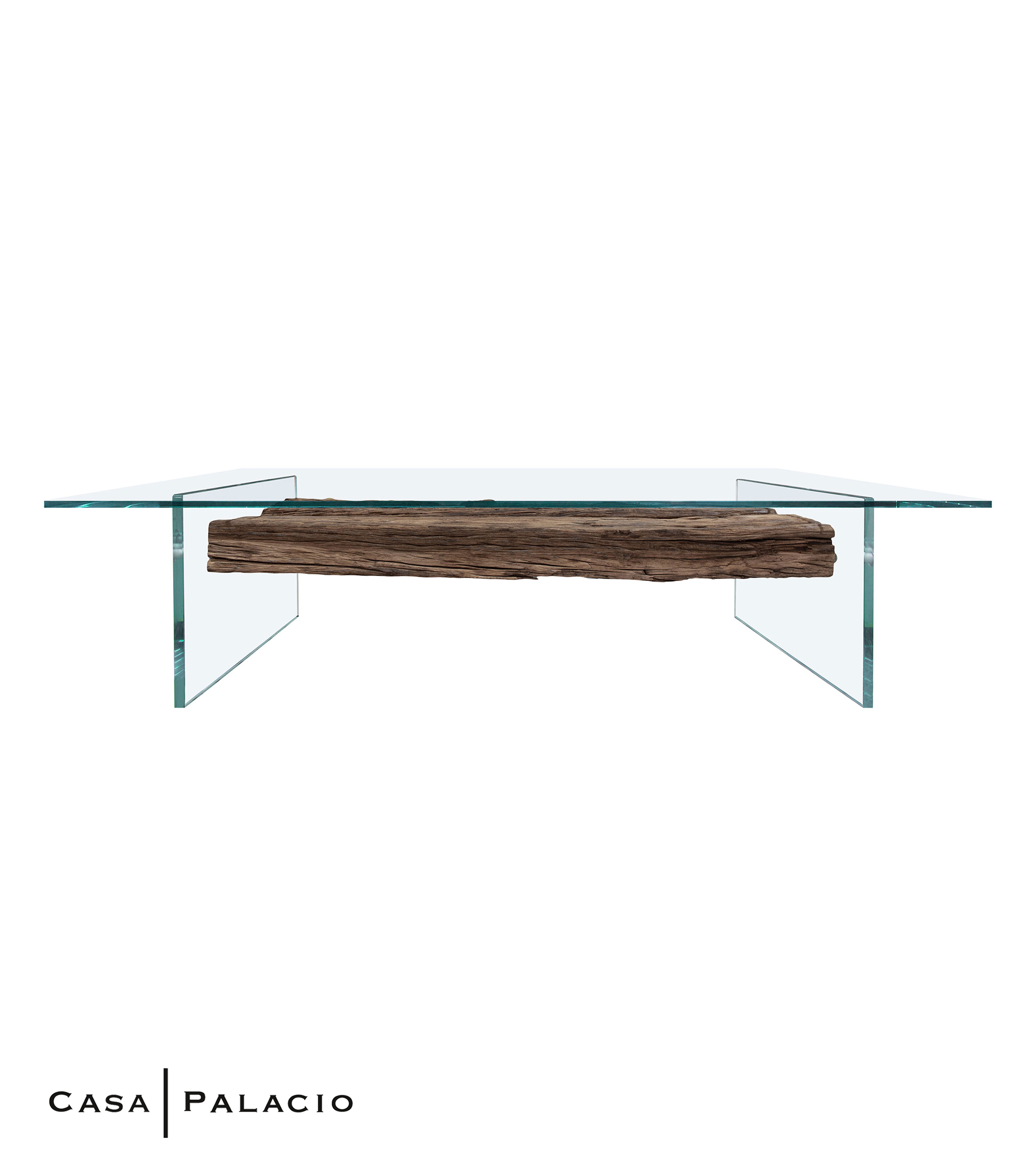 Mesa de centro Detroit en cristal