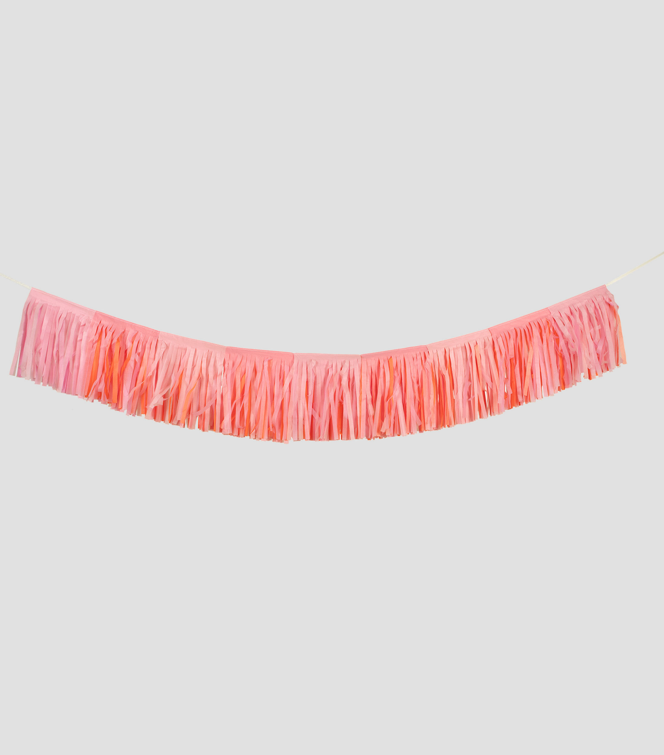 Guirnalda de cumpleaños Basic Pink Fringe