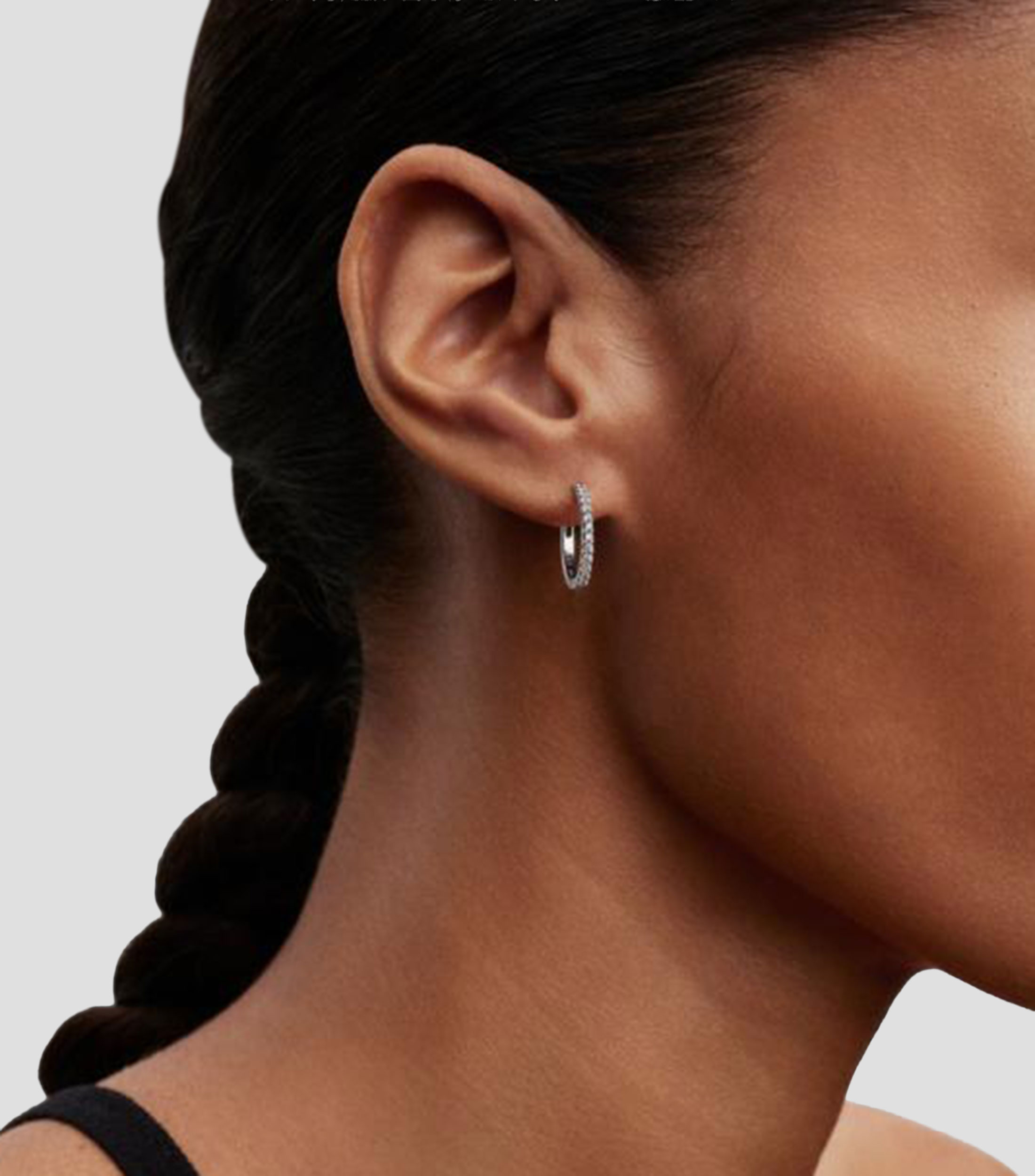 Aretes en Plata con piedras Mujer