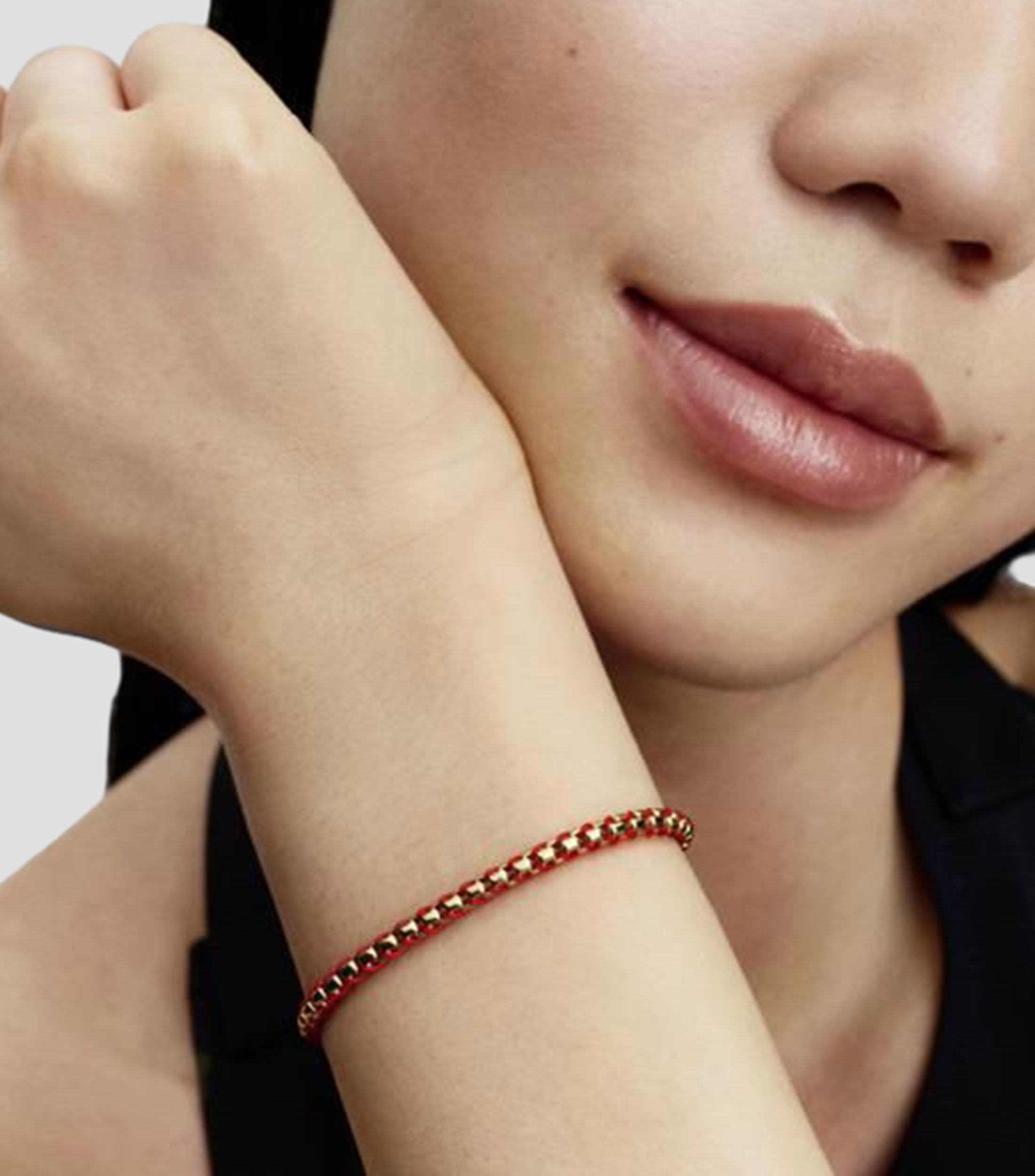 Brazalete en plata Mujer