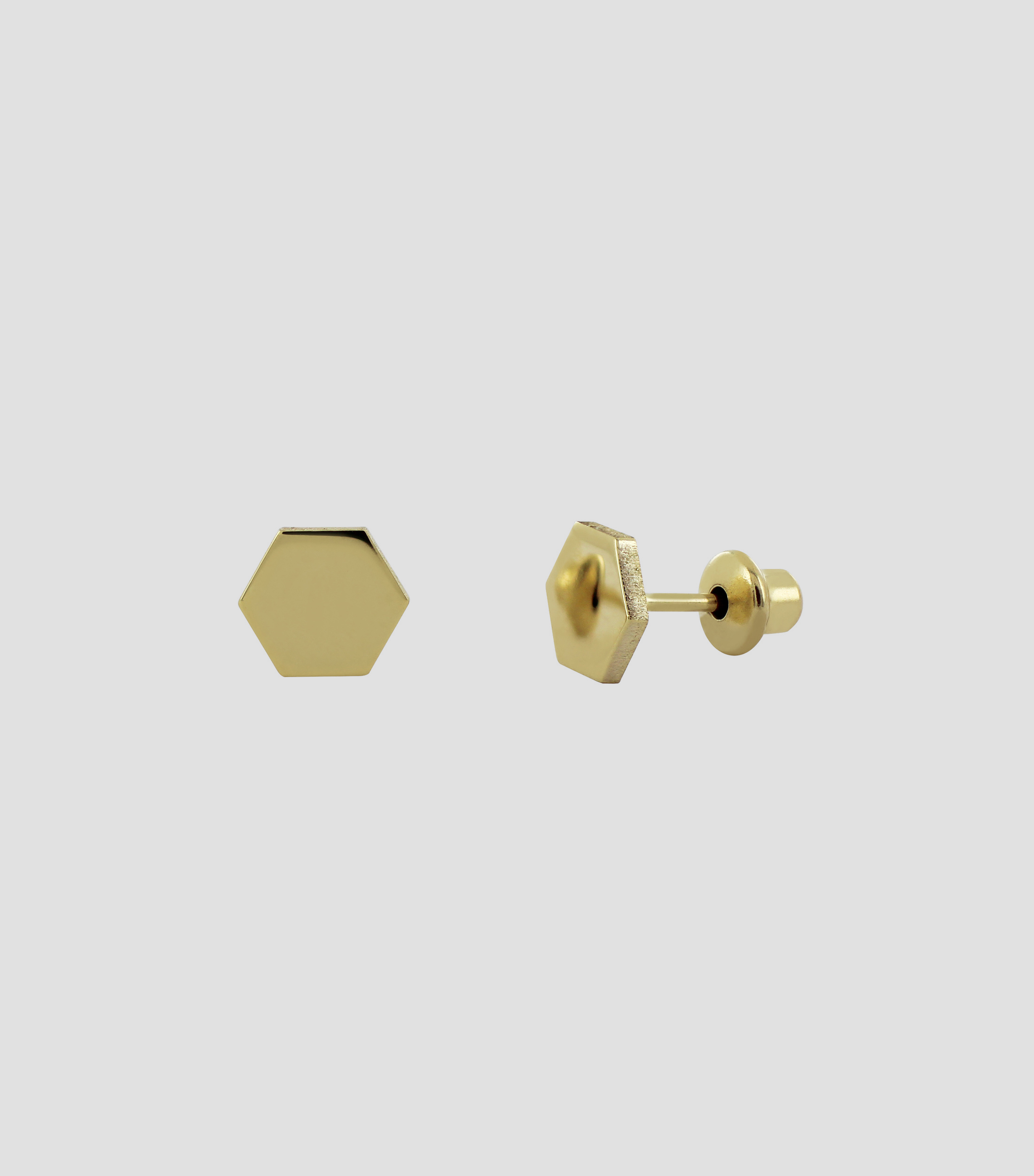 Broqueles en Oro 14 Kts Shapes - Shapes Niña