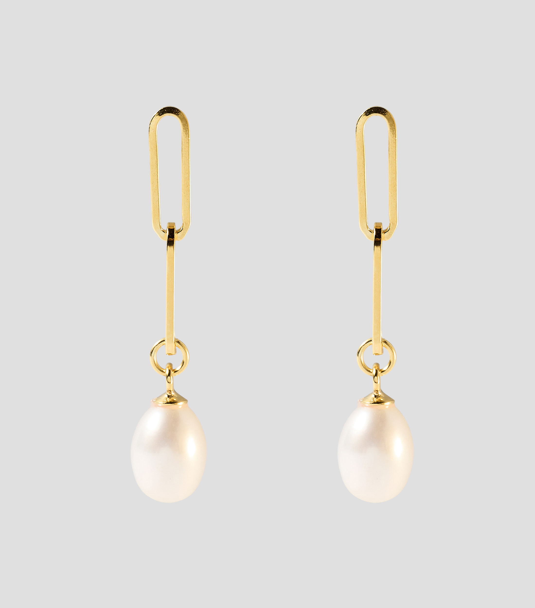 Aretes con perlas Mujer