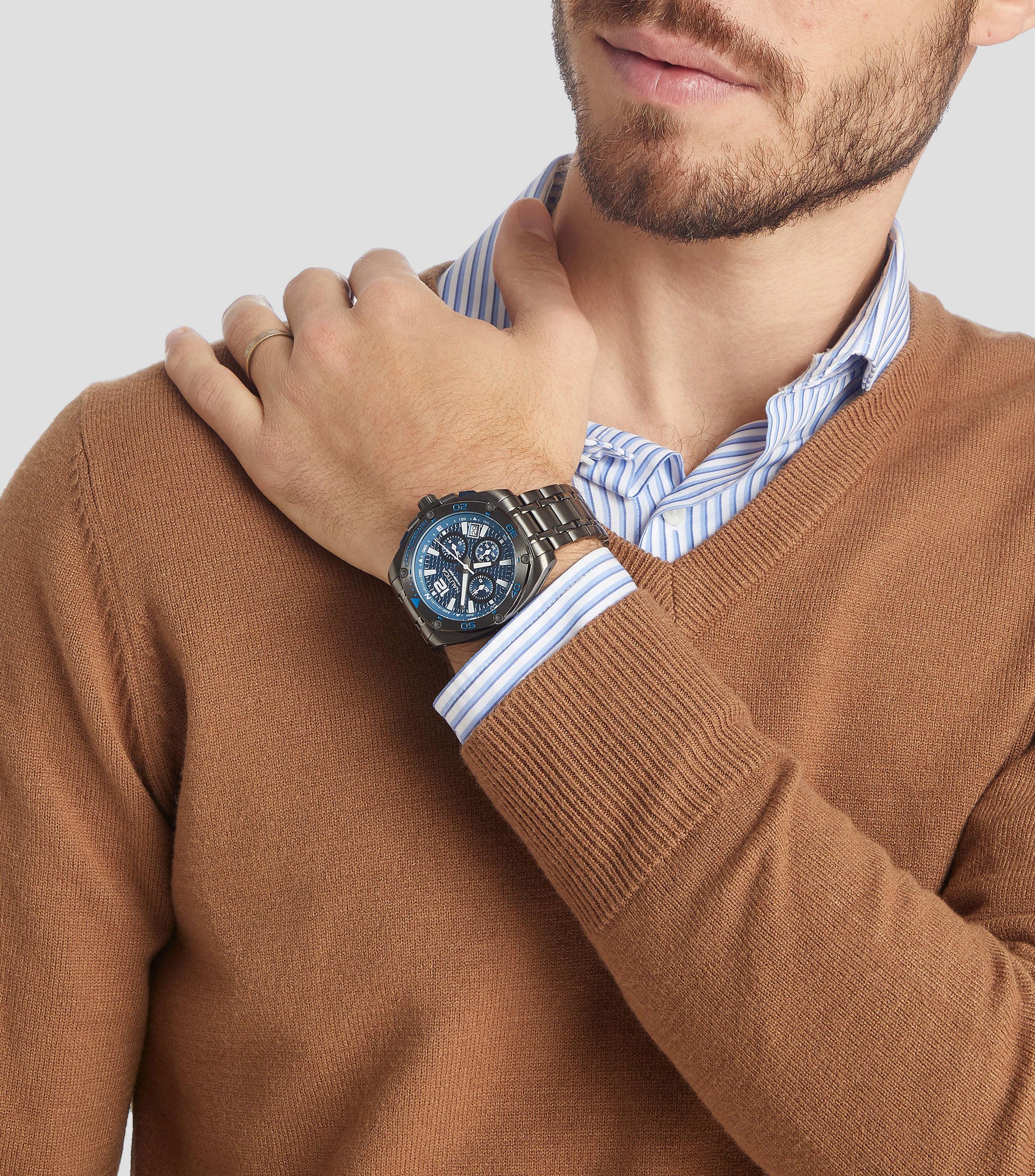 Reloj para hombre Tin Can Bay Chrono casual, Gunmetal
