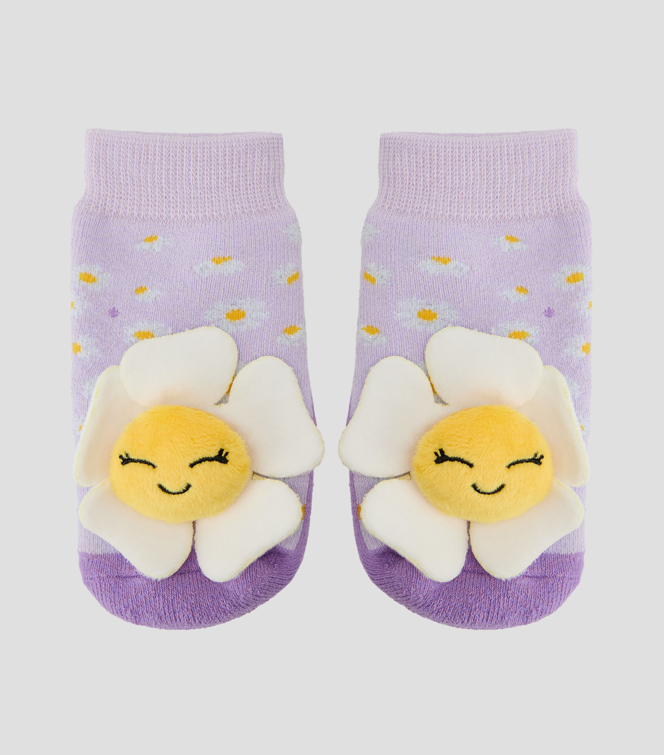 Calcetines con antiderrapante estampado Bebé