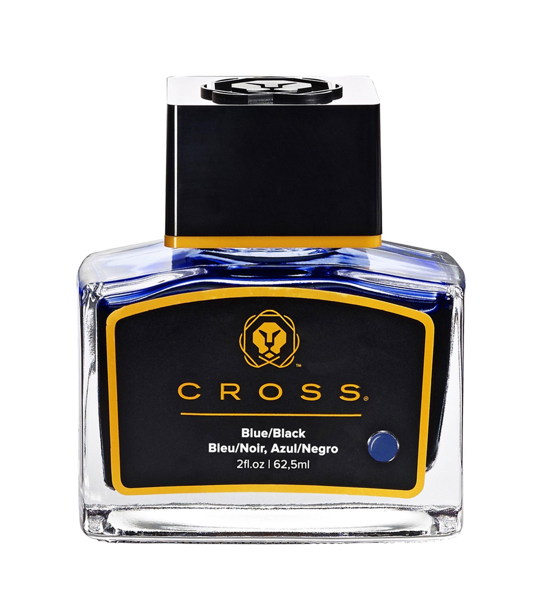 Frasco de Tinta Negro-Azul, 62.5 ml