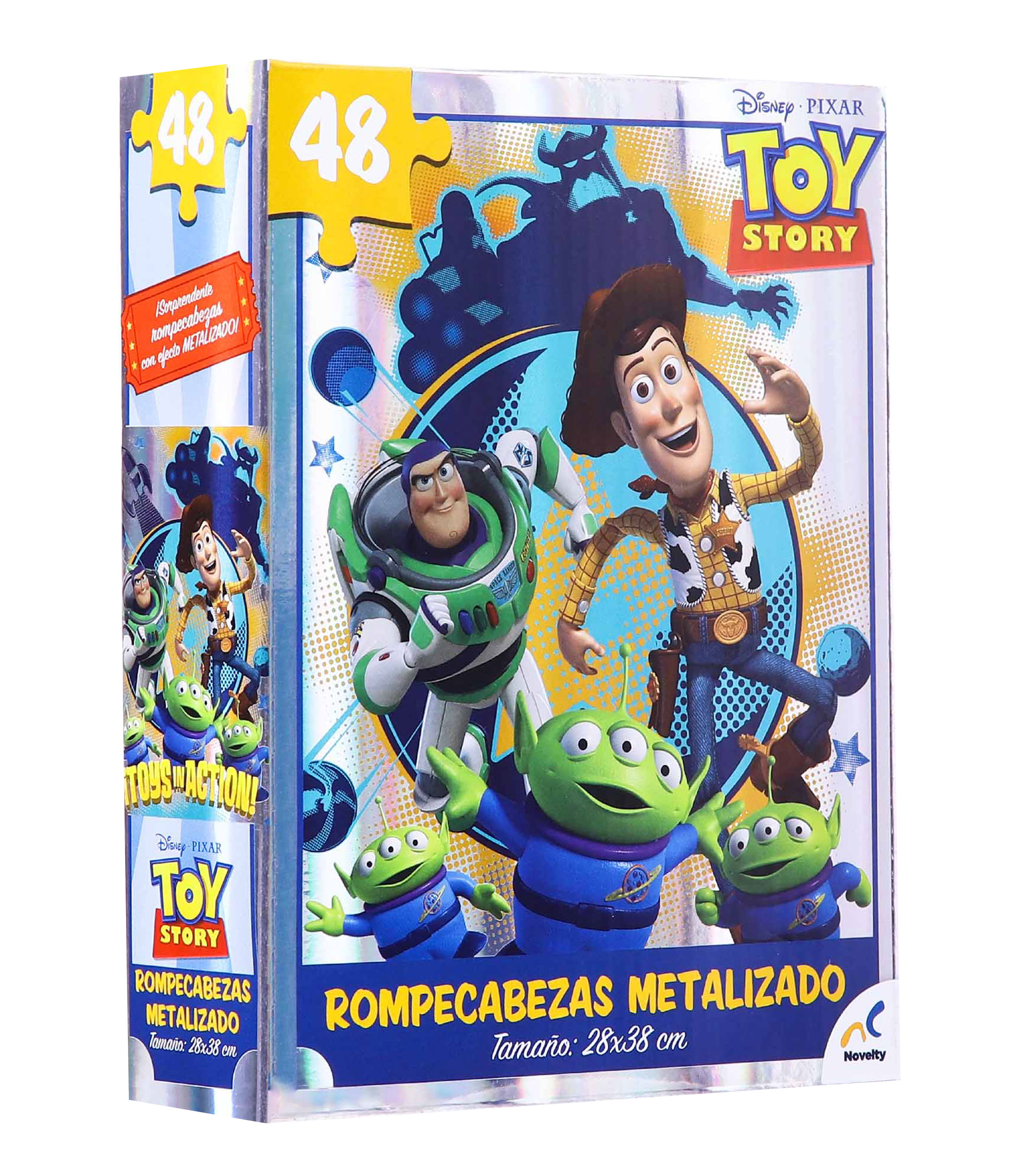 Novelty: Rompecabezas Brillo Metálico de Toy Story 48 piezas | El ...