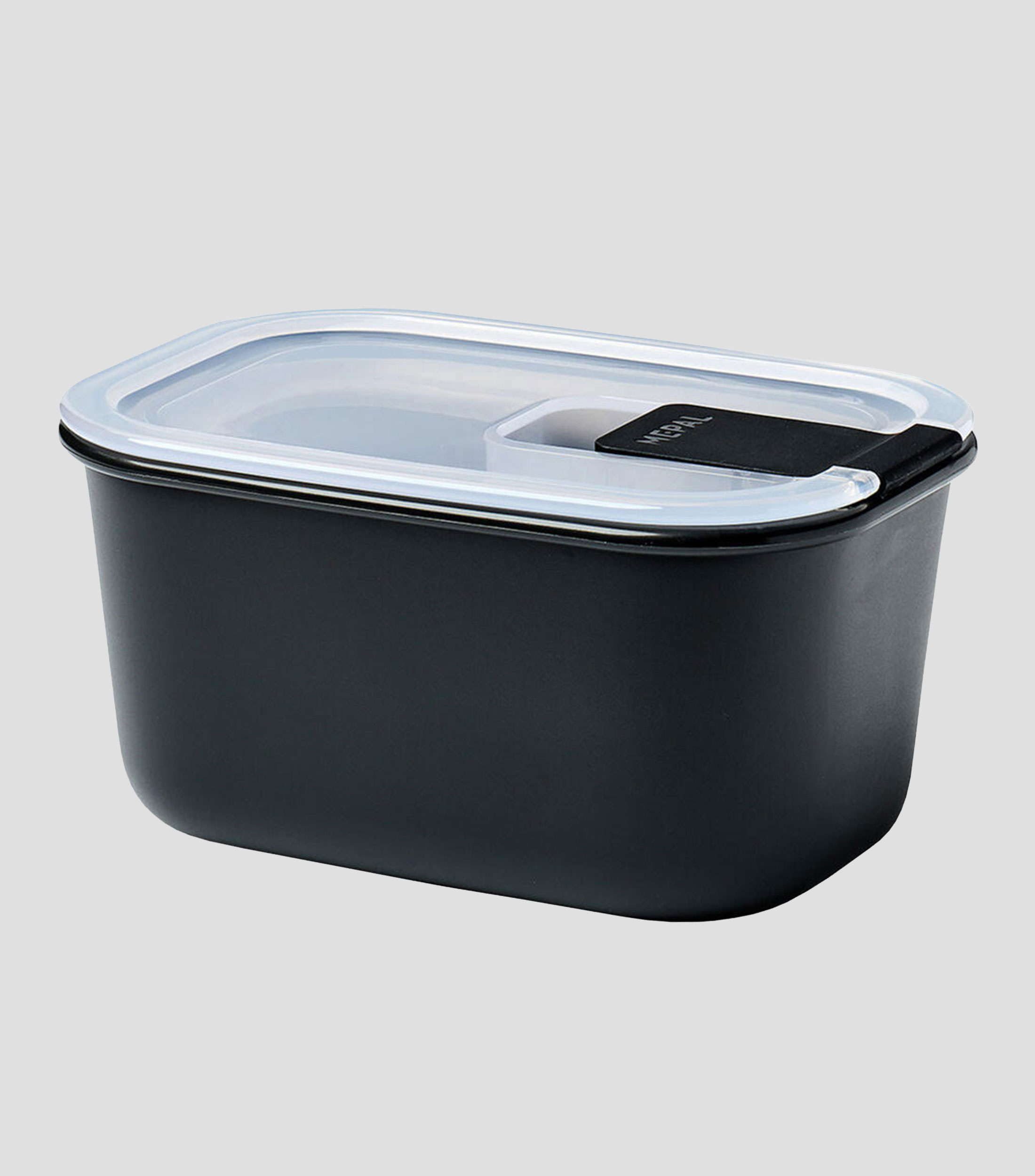 Hermetico 450Ml Neg Vidrio
