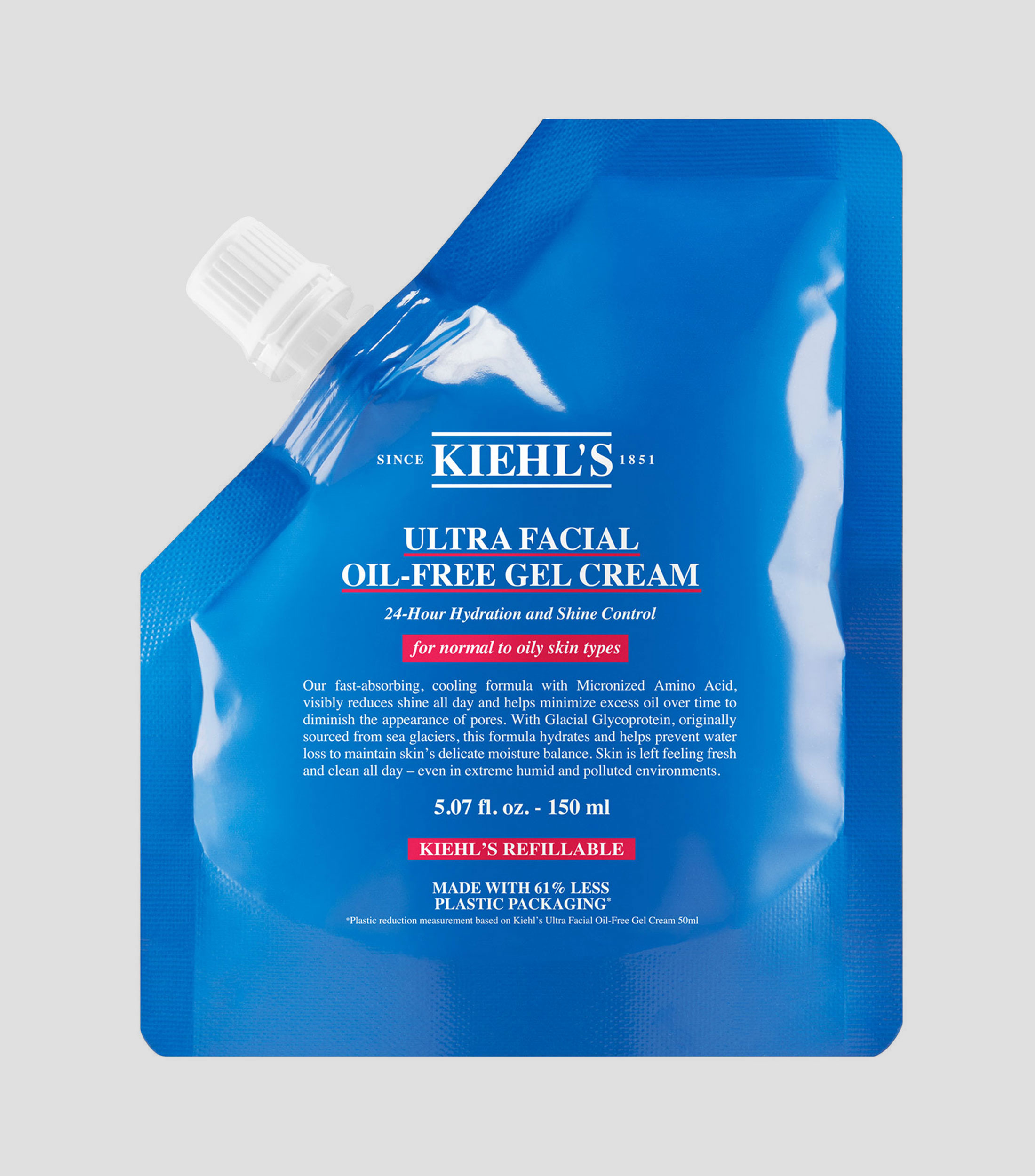 Gel hidratante Ultra Facial Oil-Free Gel Cream Refill, 150 ml