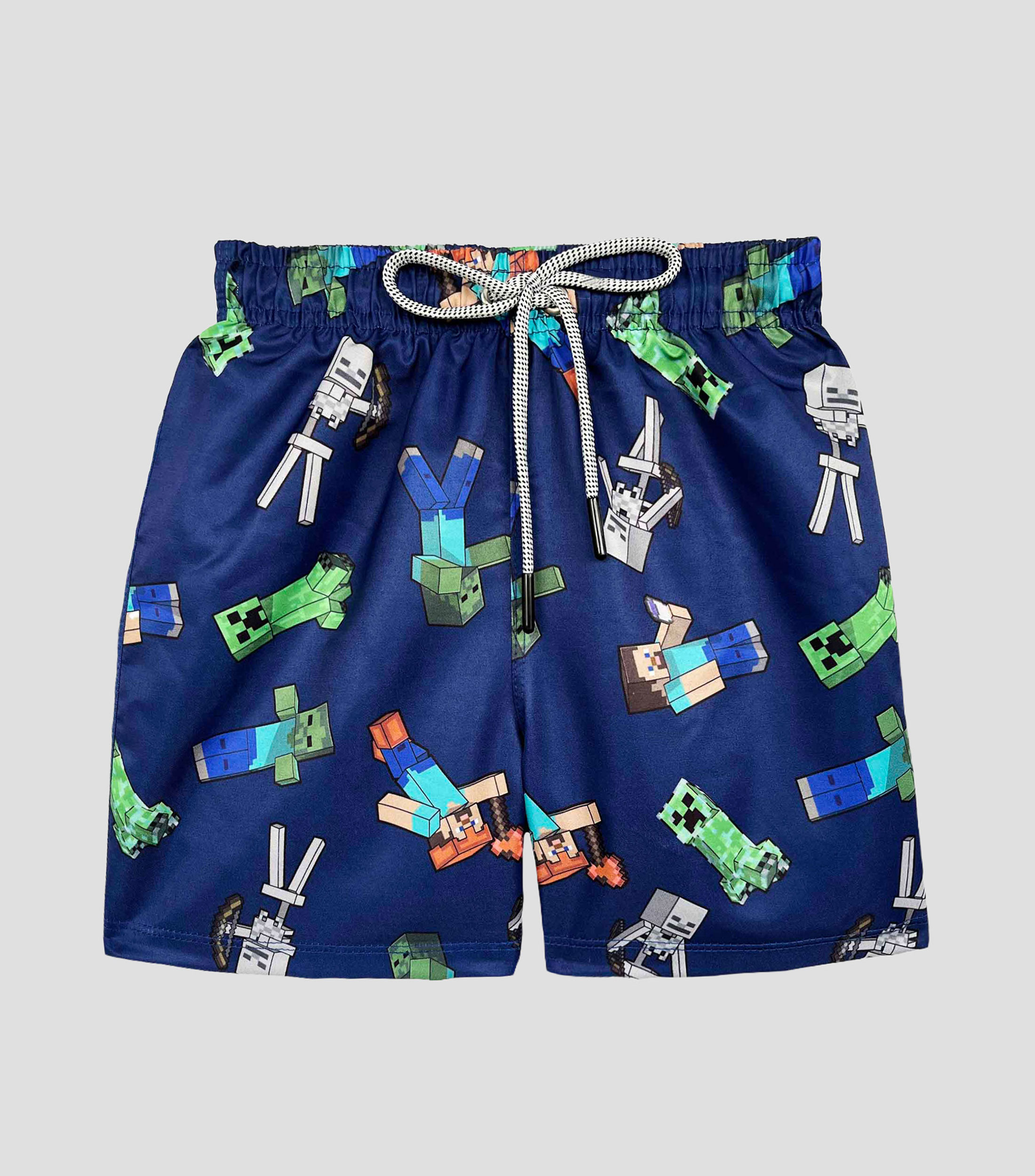 Traje de baño corto estampado Niño
