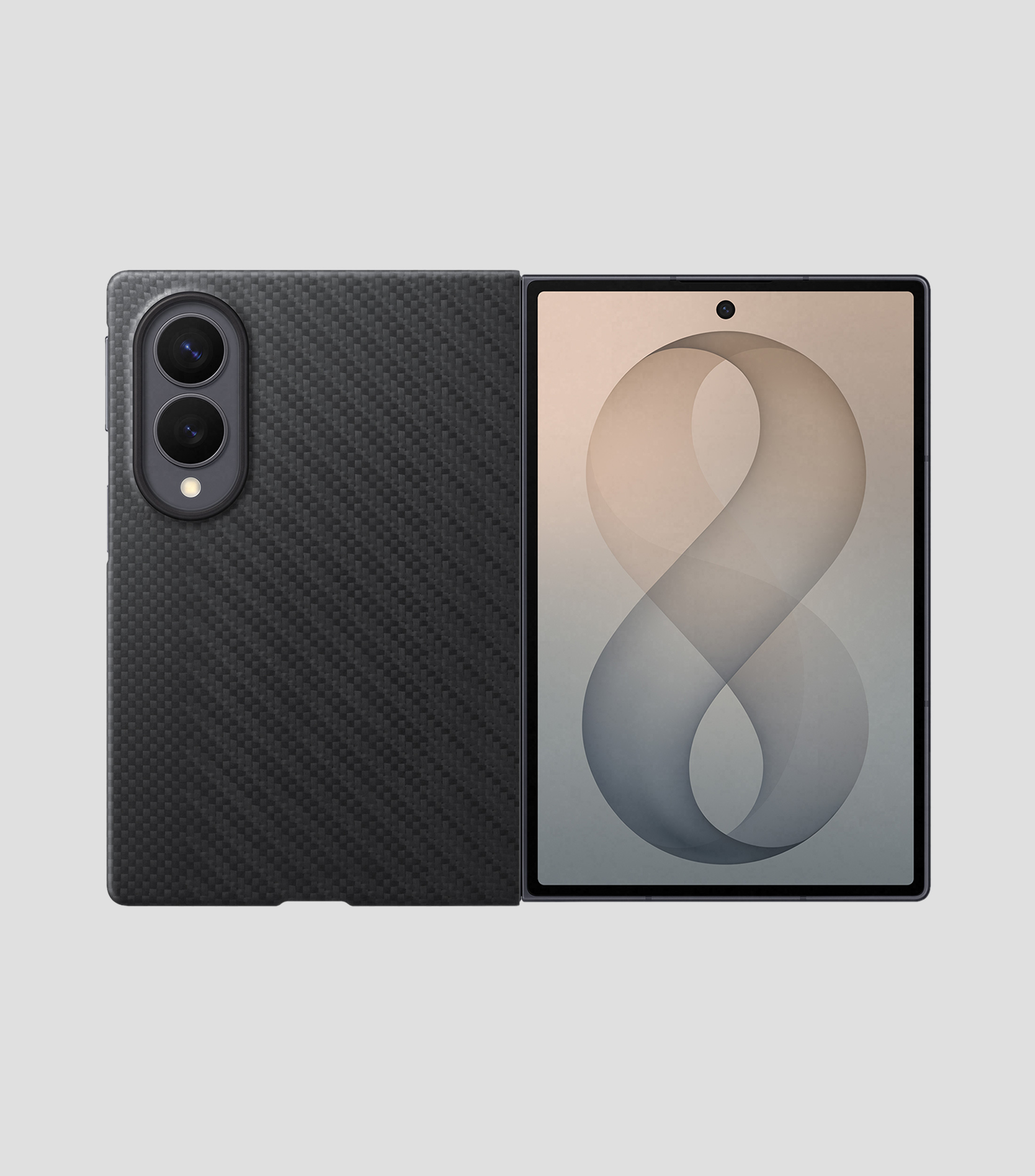 Funda para celular Fold 8 magnética Grafito