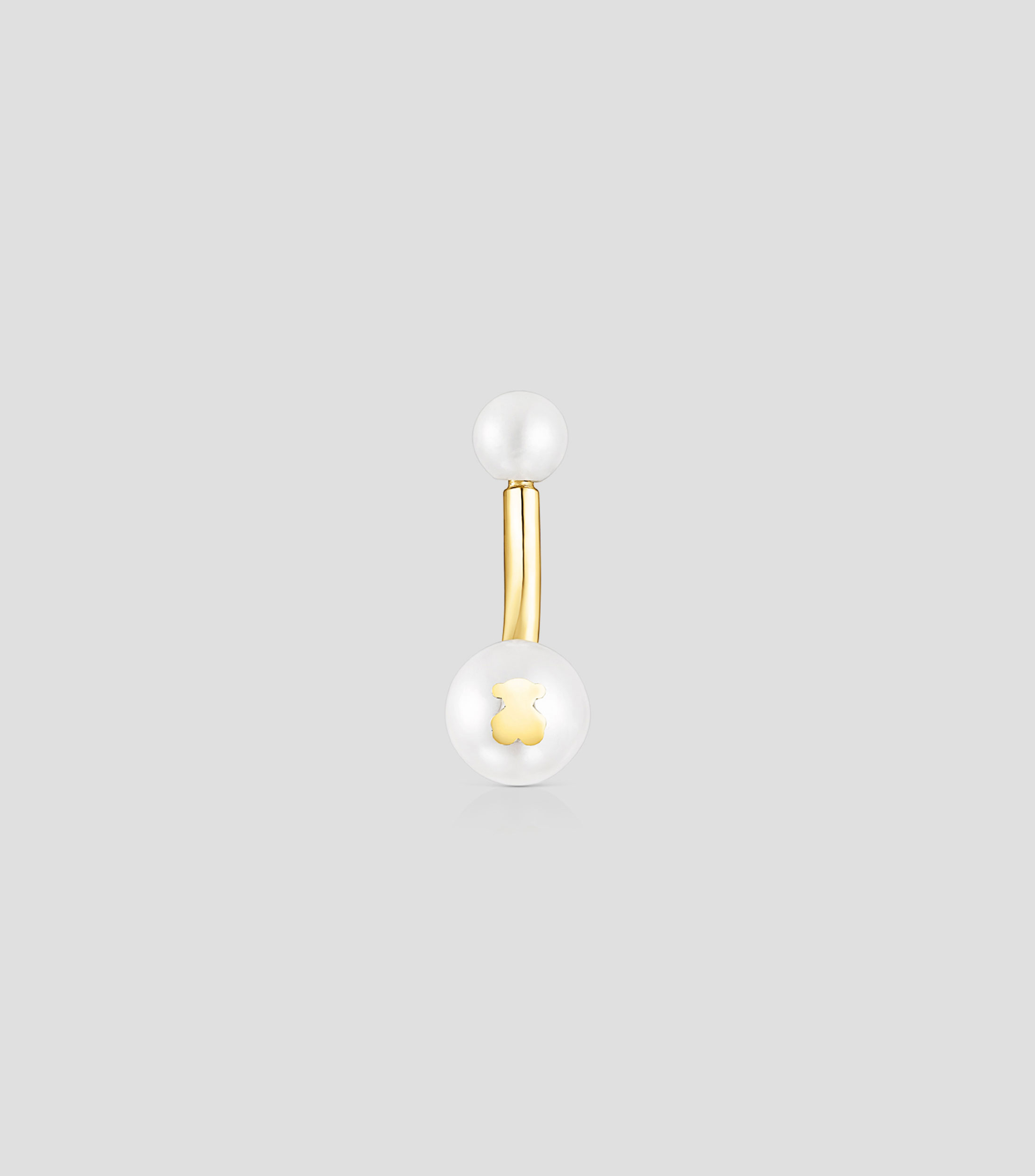 Piercing para ombligo en Oro amarillo 18 Kts Mujer