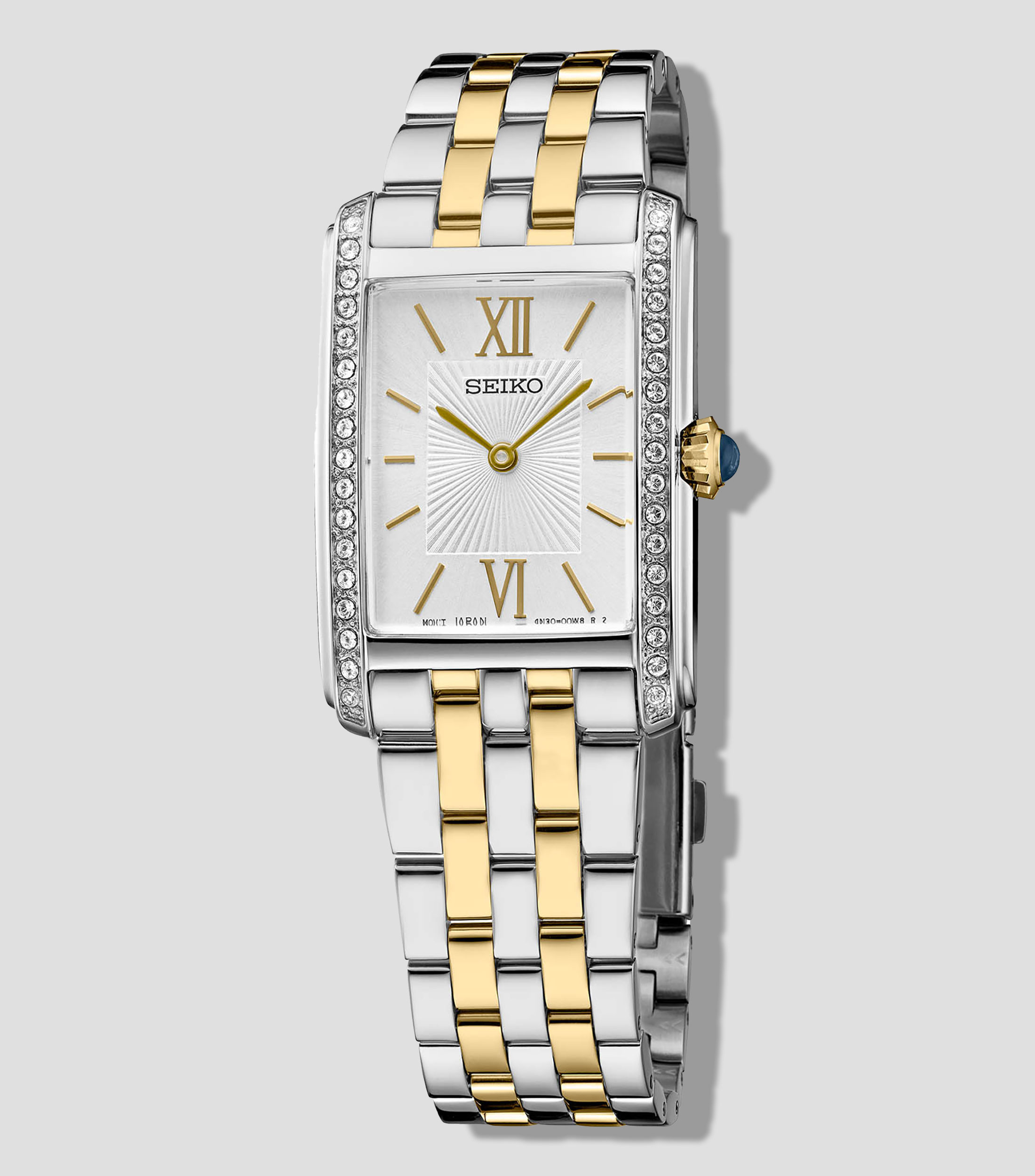 Reloj para Mujer Essentials SWR093 casual plateado con dorado