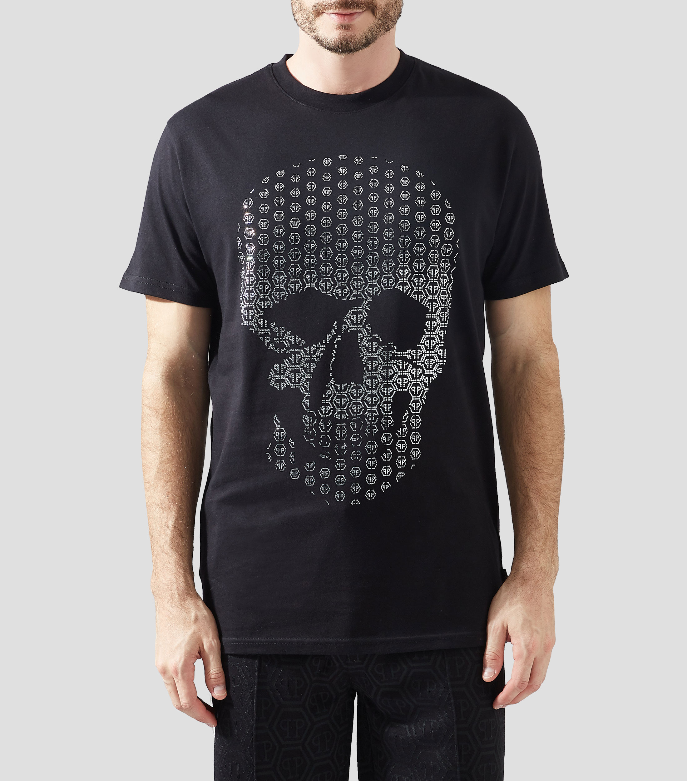 Playera Cuello redondo manga corta estampado Hombre