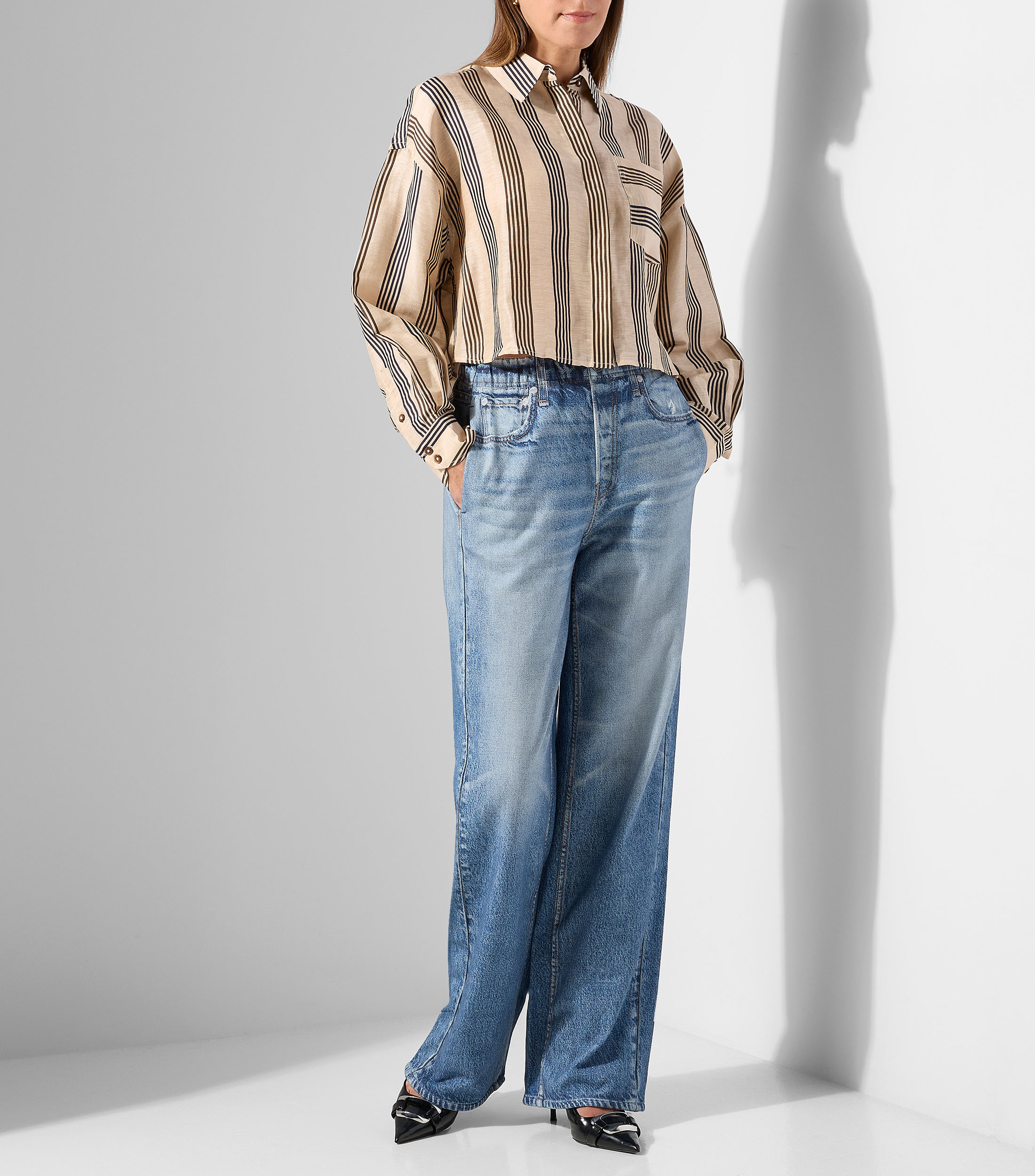 Pantalon Wideleg Mujer