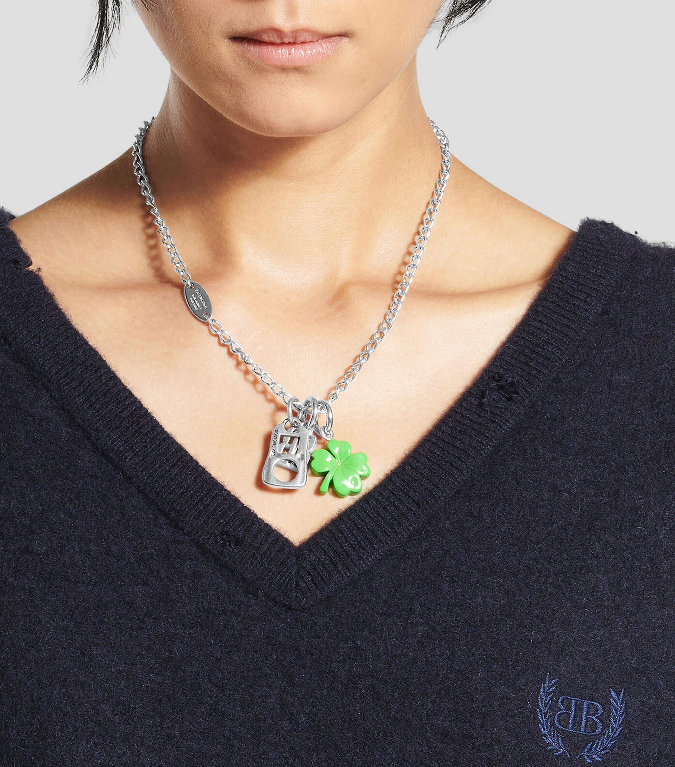 Collar Carousel Clover Collector Mujer