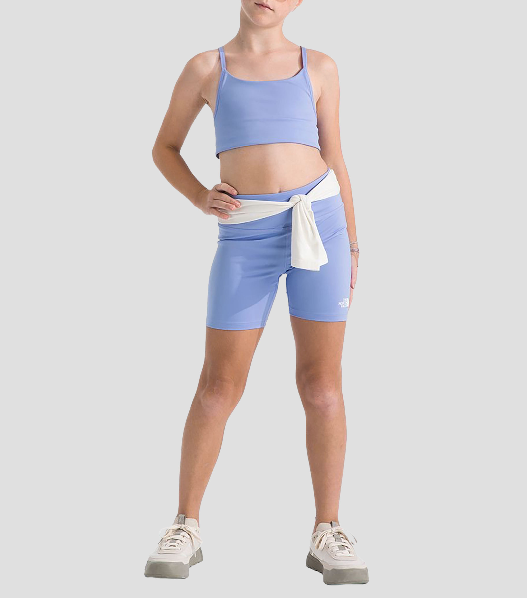 Short para entrenamiento liso Flex Tights Niña
