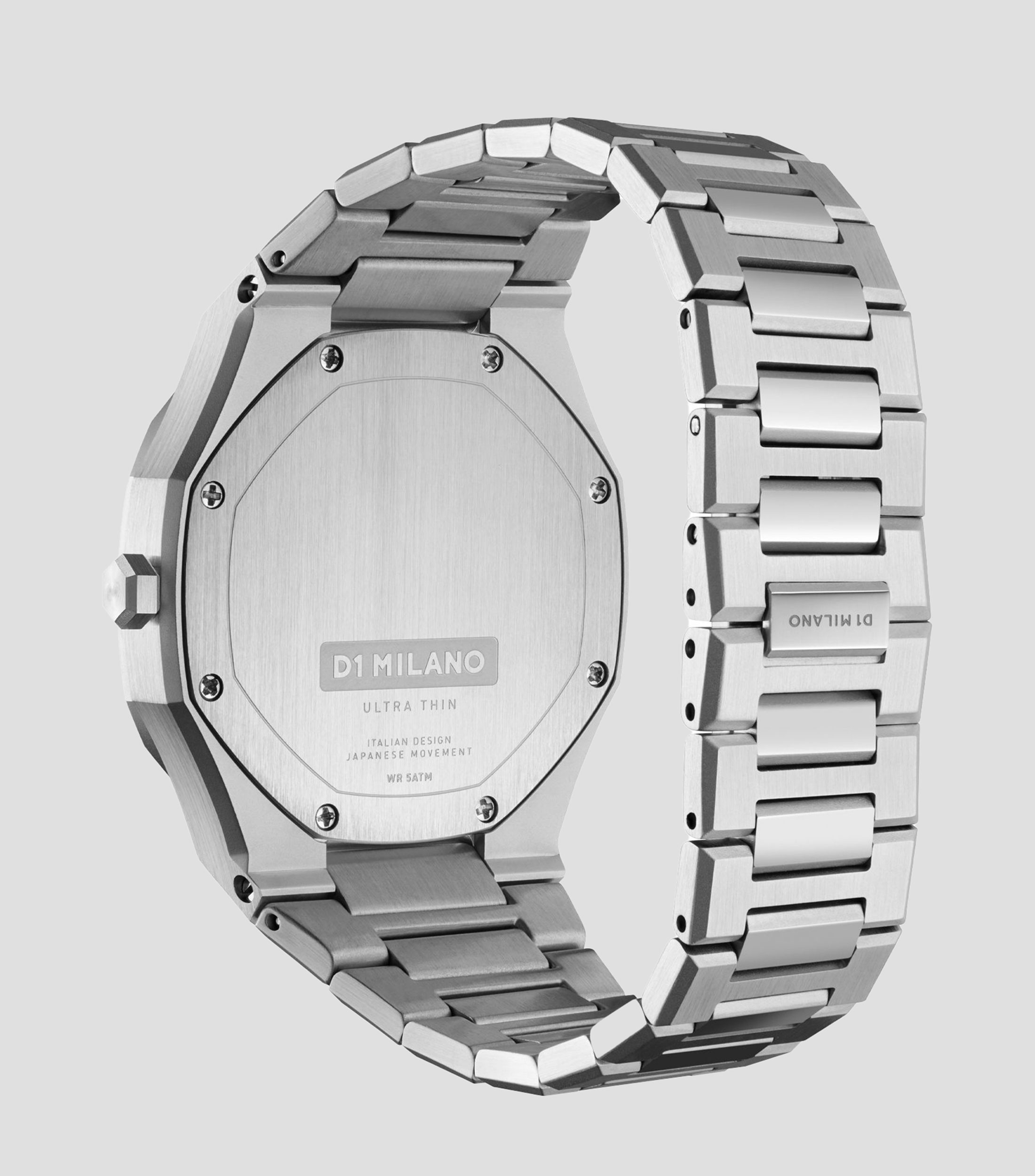 Reloj para mujer Petite Moss Ultra Thin Casual Plateado