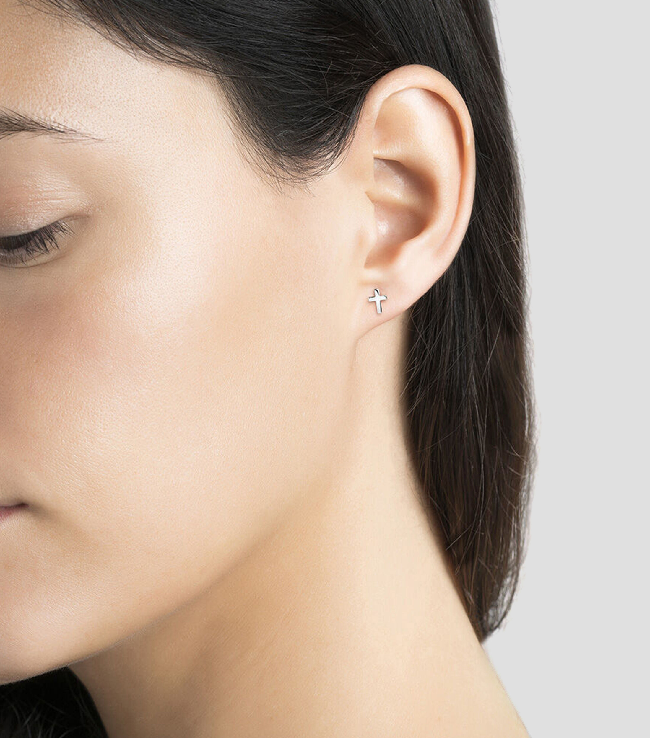 Arete en plata Mujer