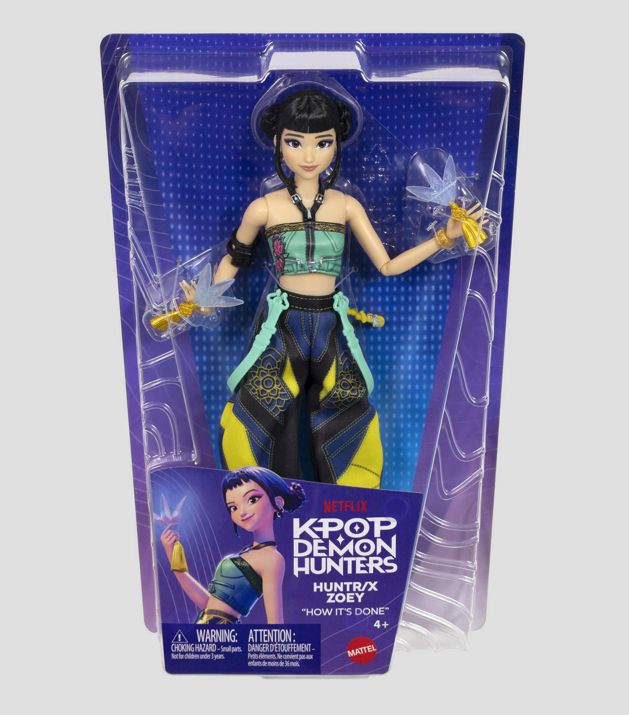 Muñeca de Moda Zoey de Las Guerreras K-Pop Demon Hunters