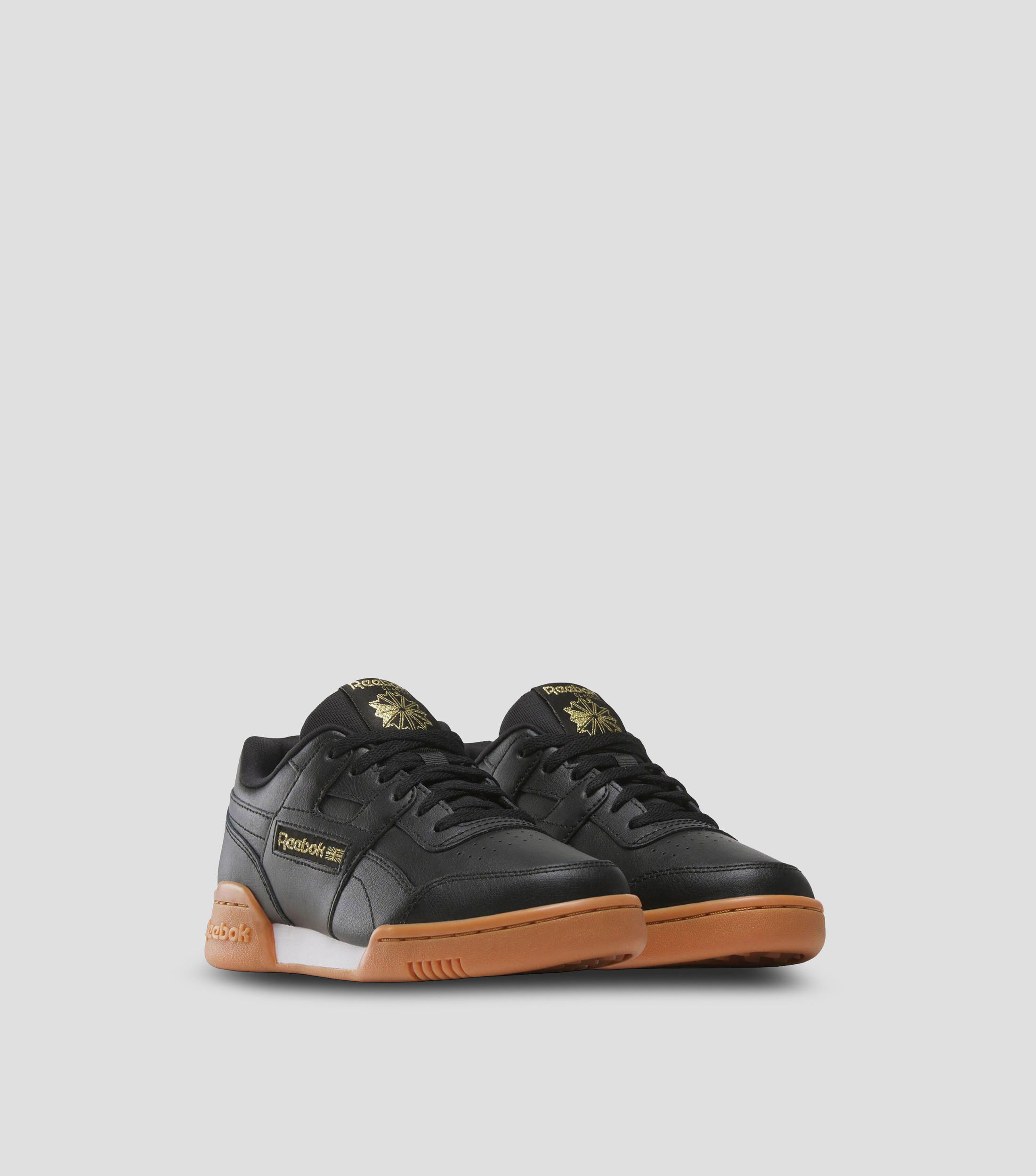 Tenis Casuales Classics Workout Plus en piel Niño