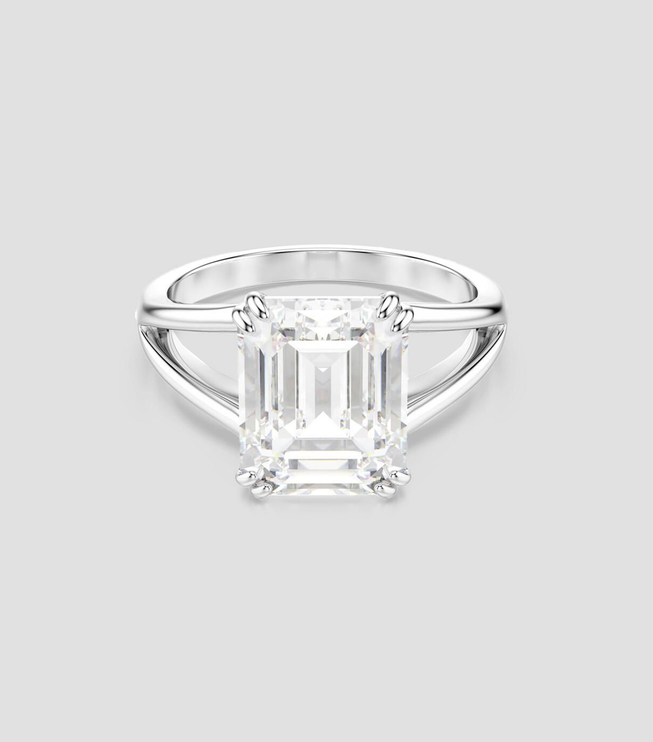 Anillo con piedra octagonal Unisex