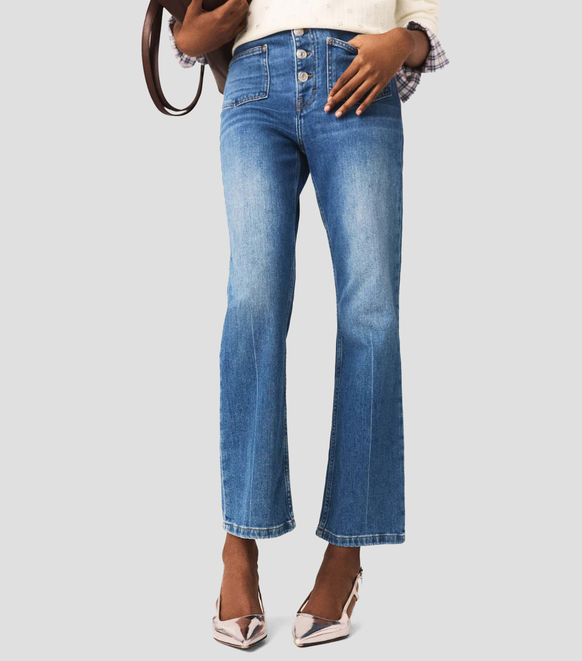 Jeans flared Mujer