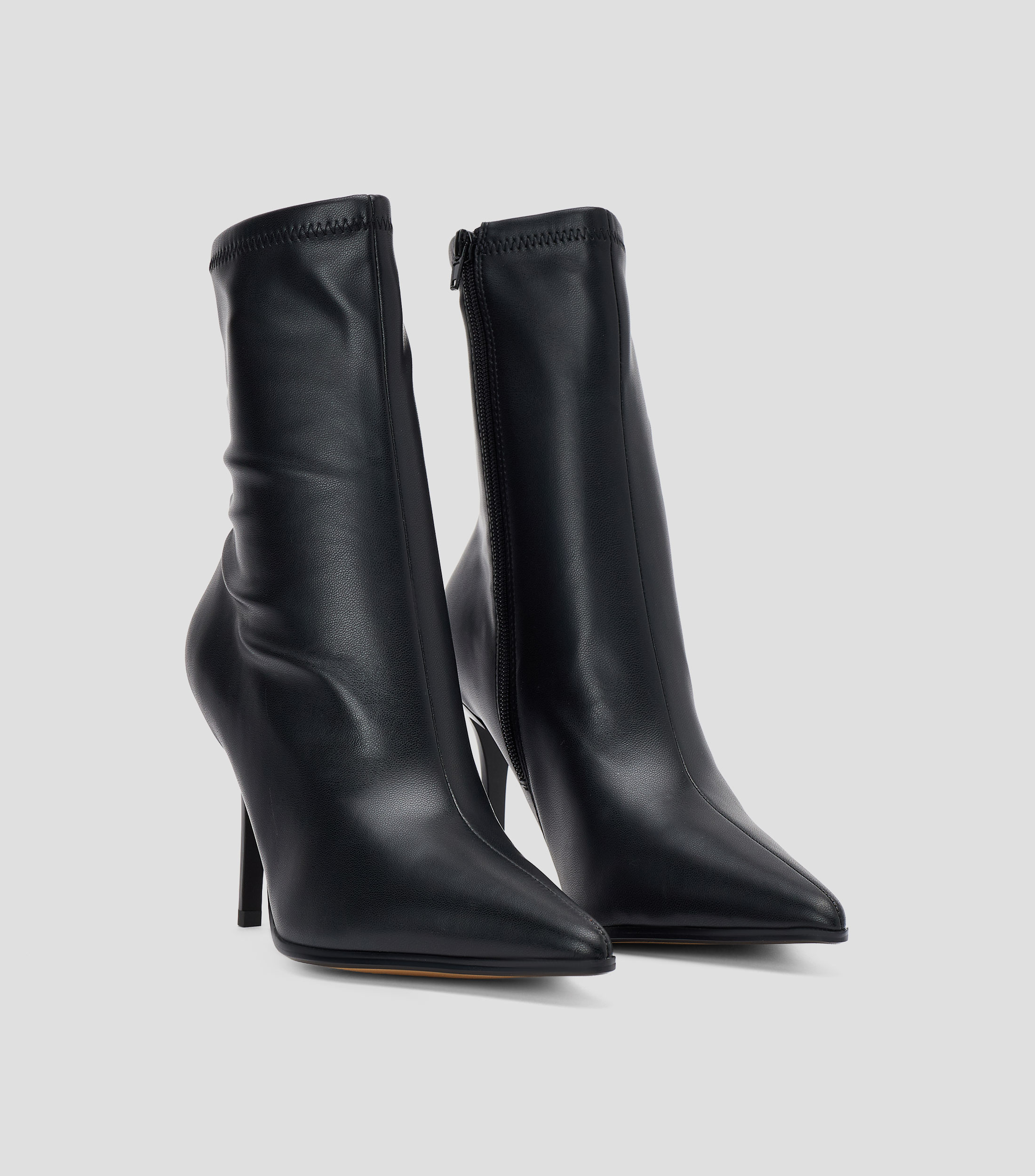 Botines con Tacón aguja de 10 cm Mujer