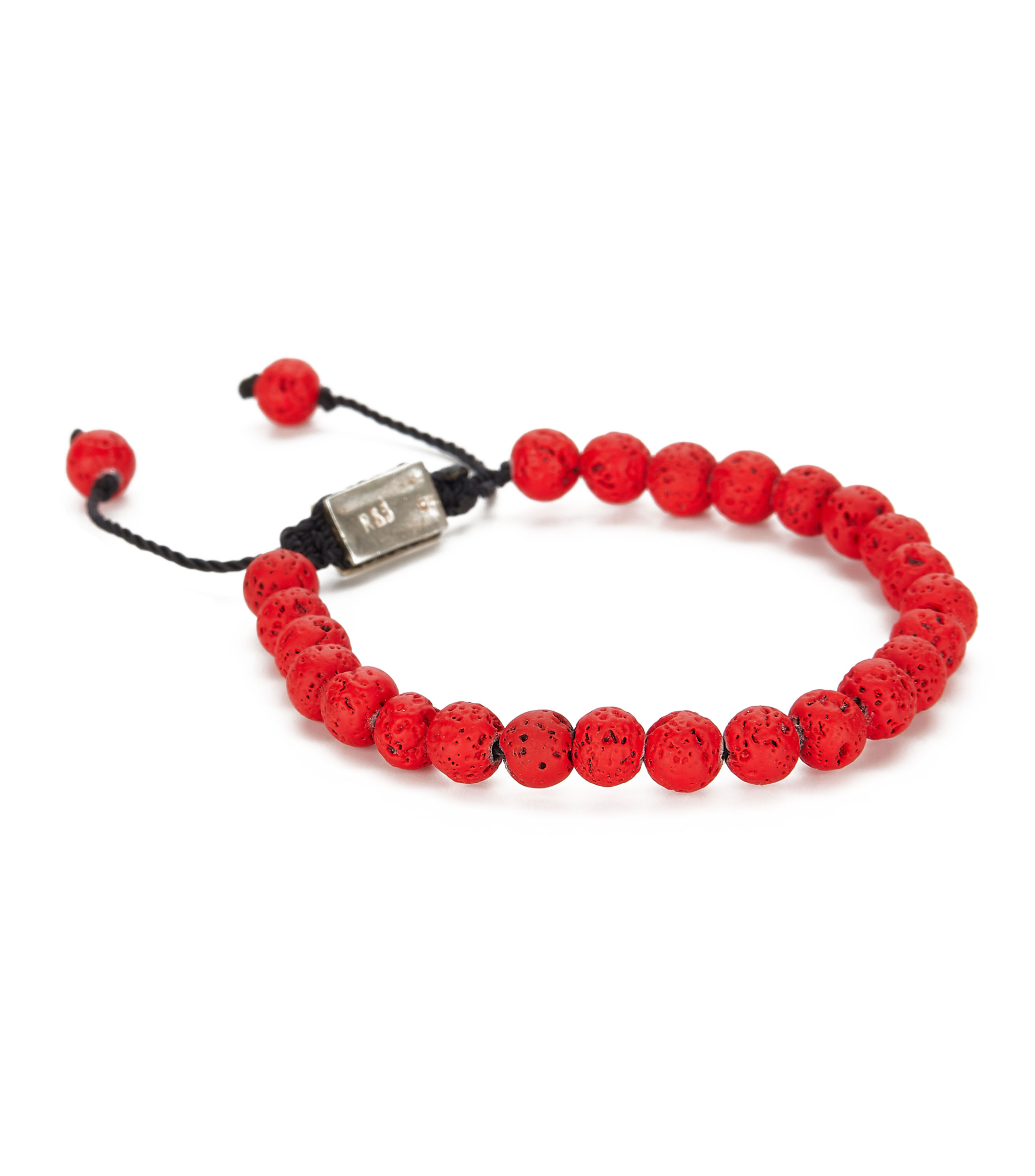 Pulsera roja con sodalita Hombre