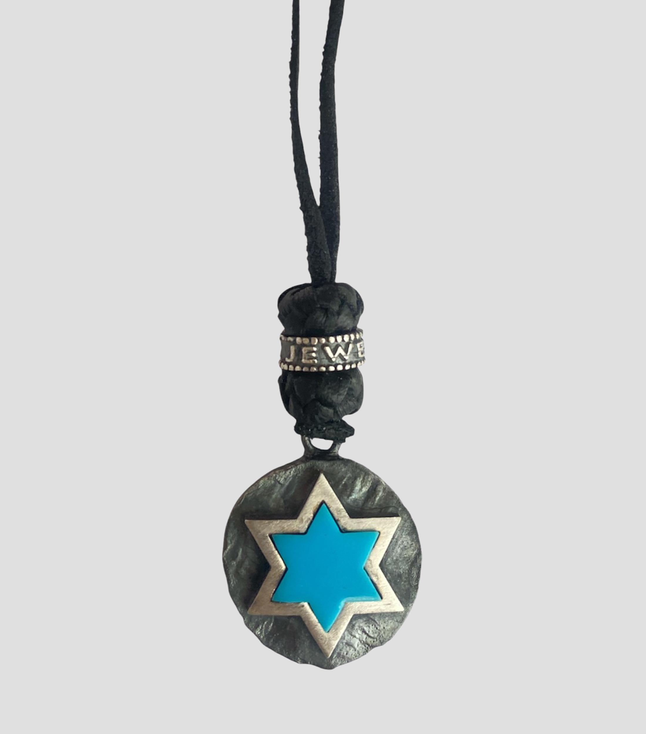 Collar D.Star con piedra turquesa Hombre