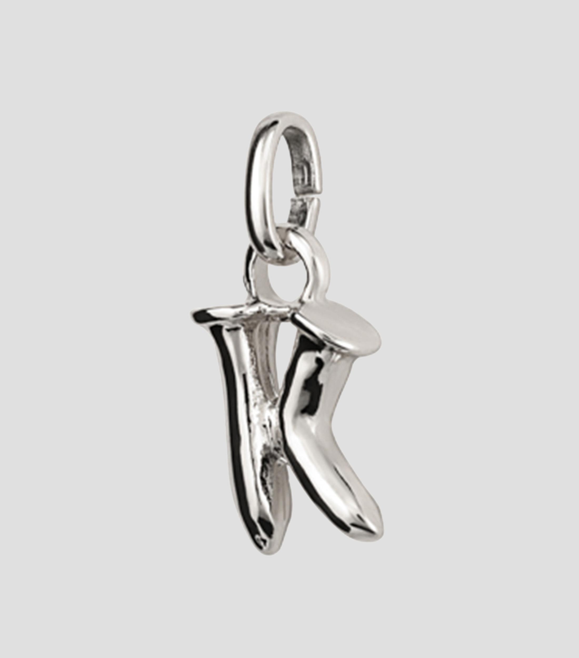 Charm letra K con argolla Mujer