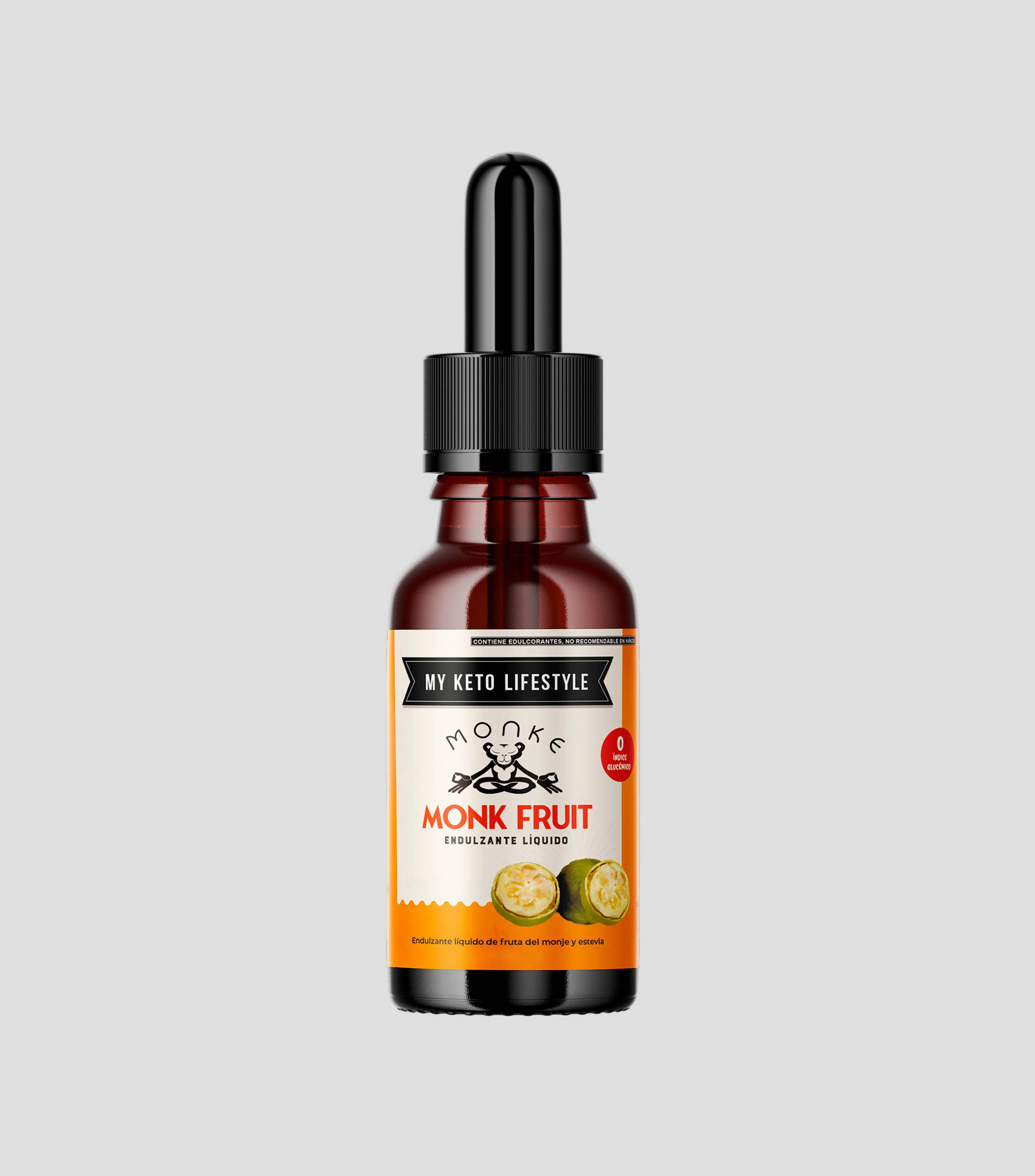 Monk Fruit Sweetener líquido, 50 ml