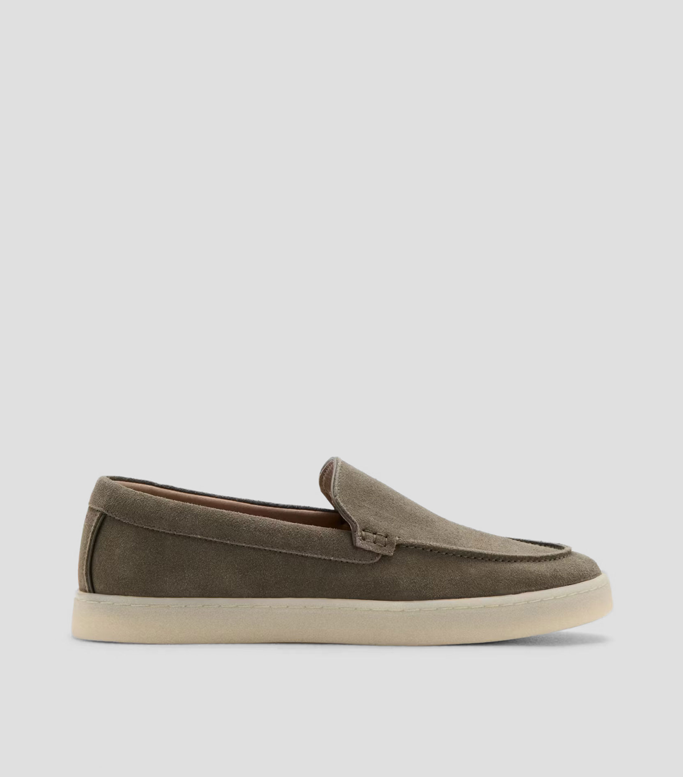 Zapatos casuales slip on en piel Hombre