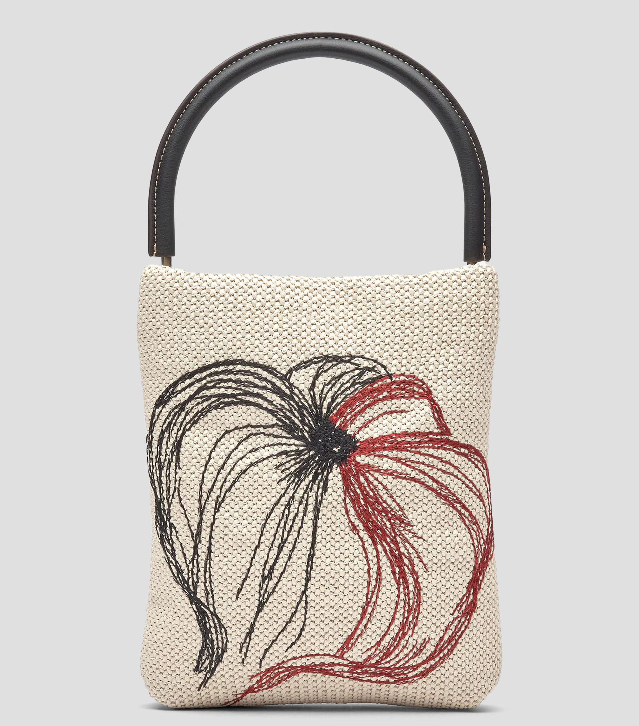 Bolsa bucket con bordado Mujer