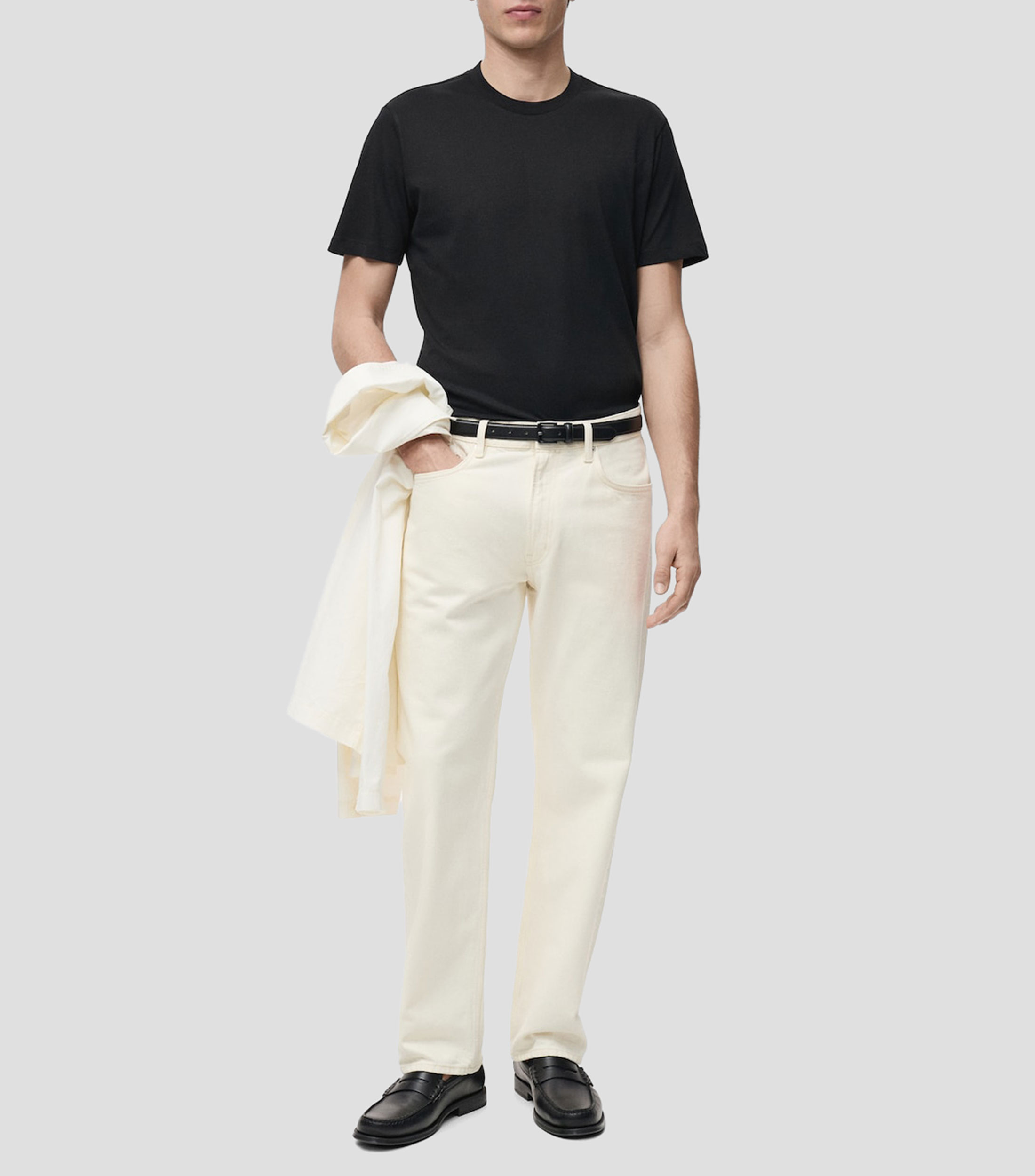 Playera de cuello redondo y manga corta Hombre