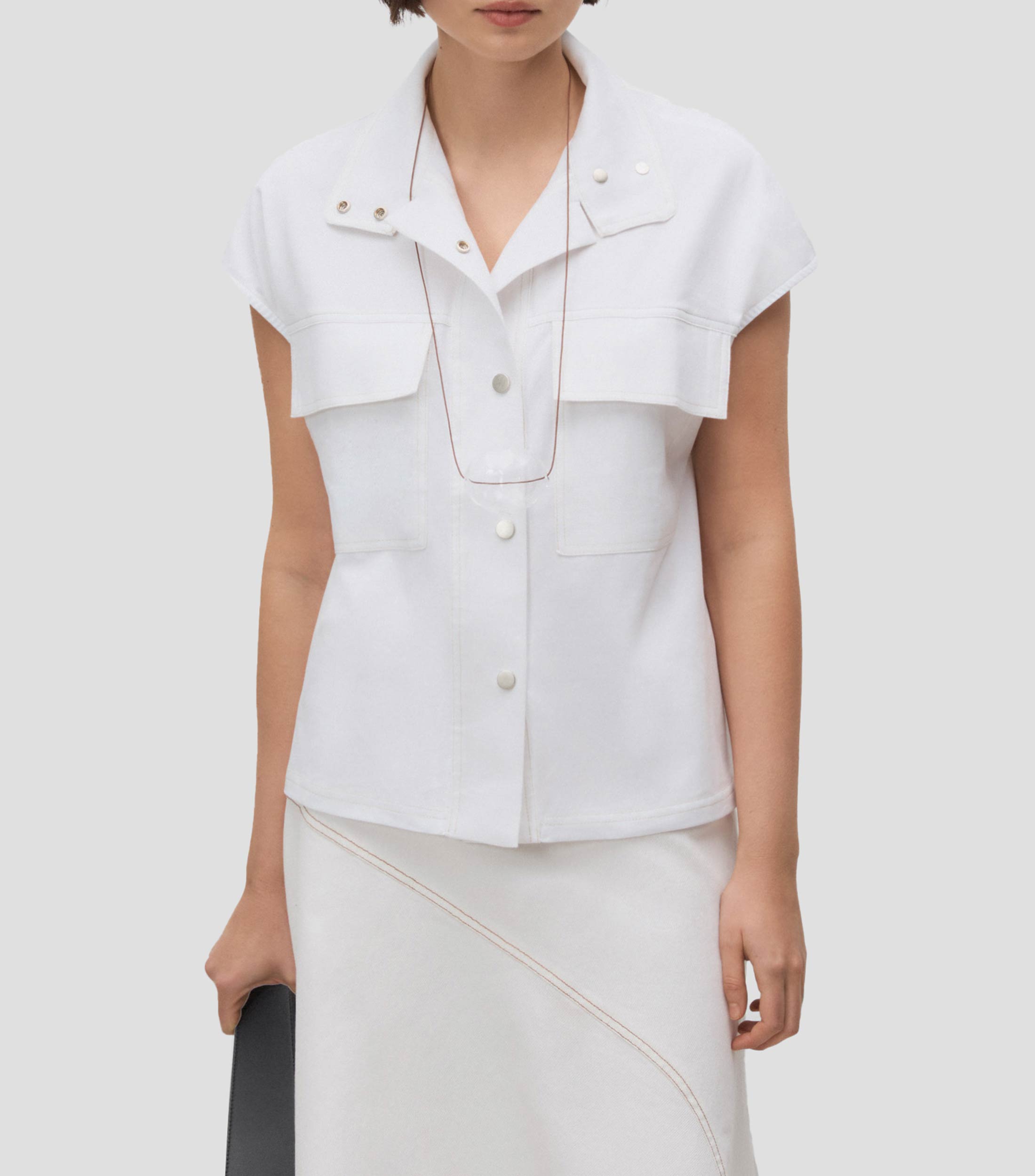 Blusa manga corta Mujer