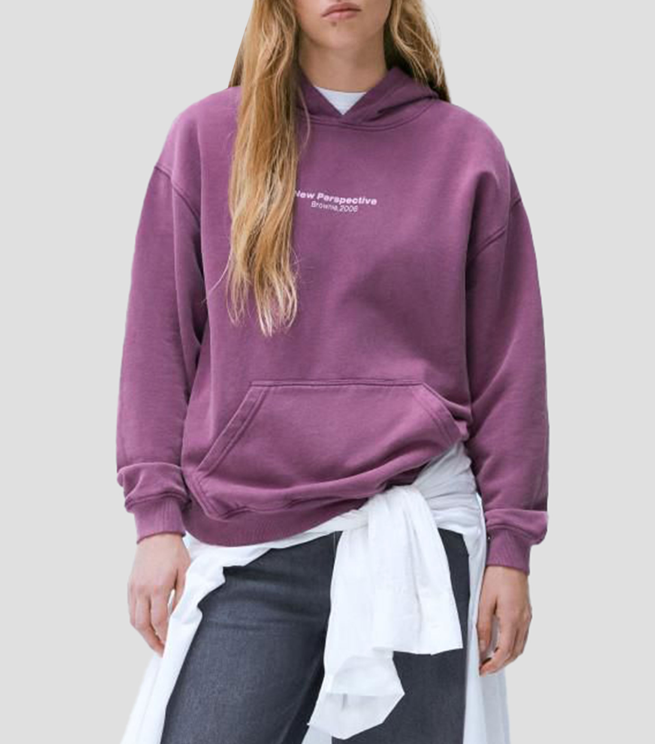 Sudadera canguro con capucha Mujer