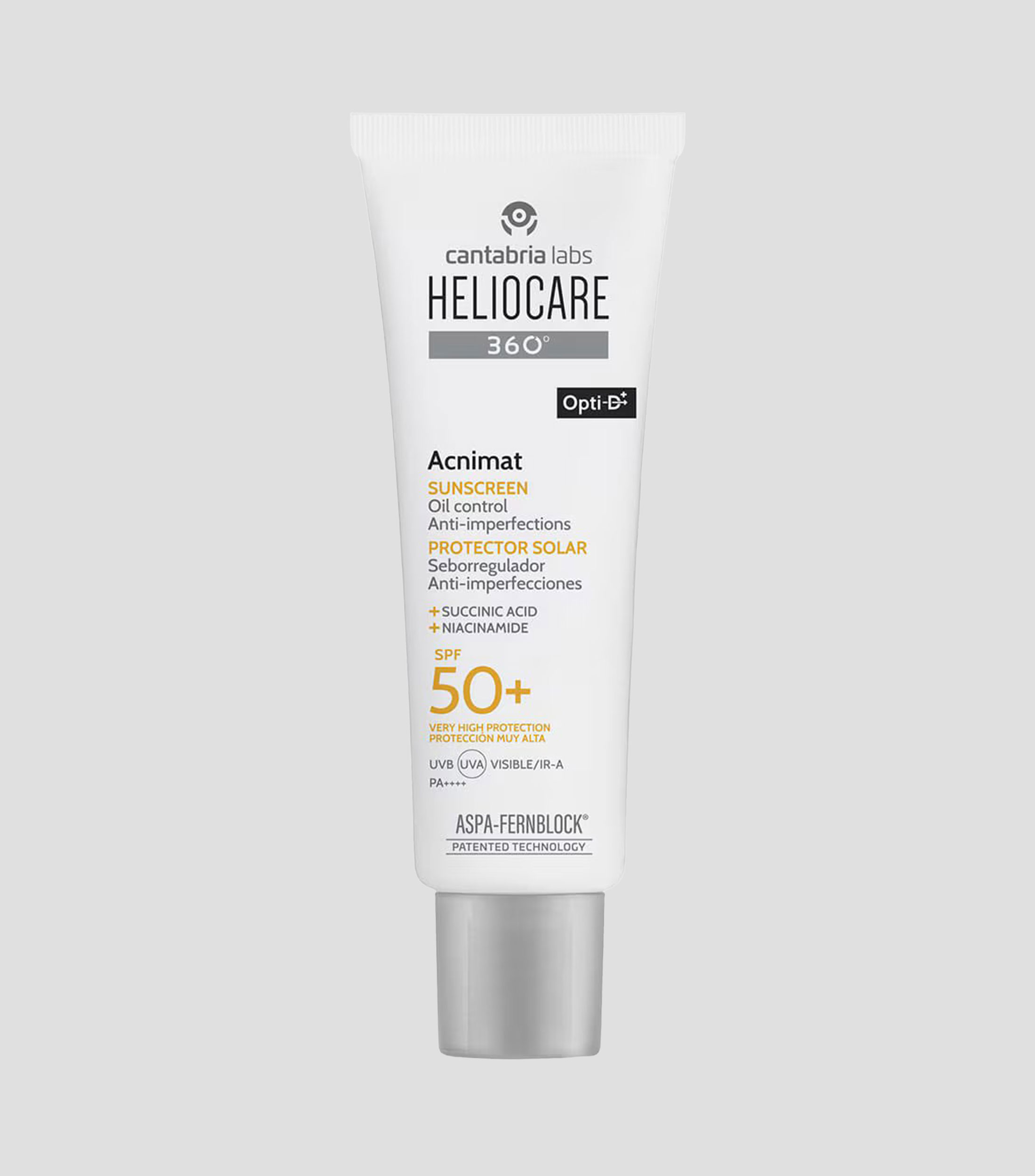 Protector solar Acnimat SPF50+, 50 ml