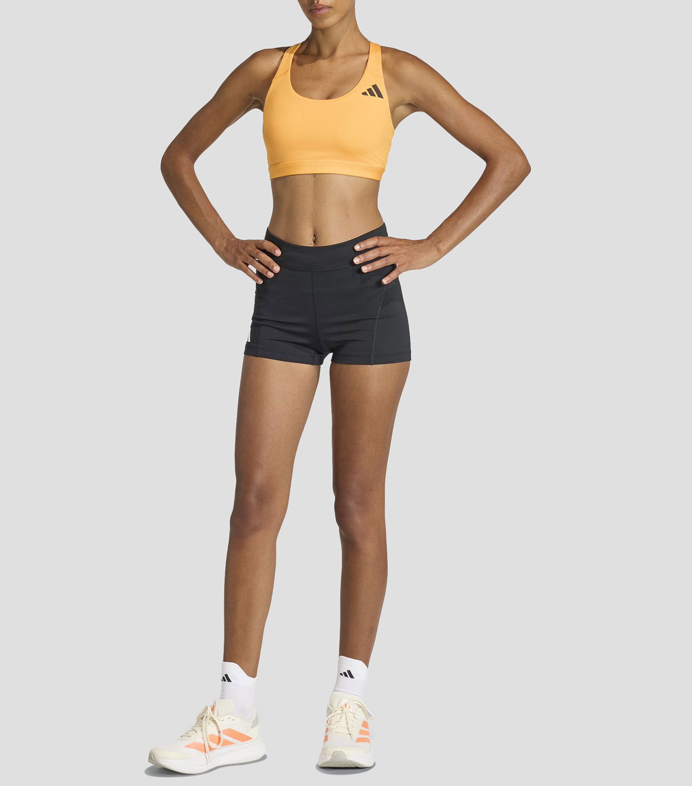 Top para entrenamiento Optimé Essentials Workout liso Mujer