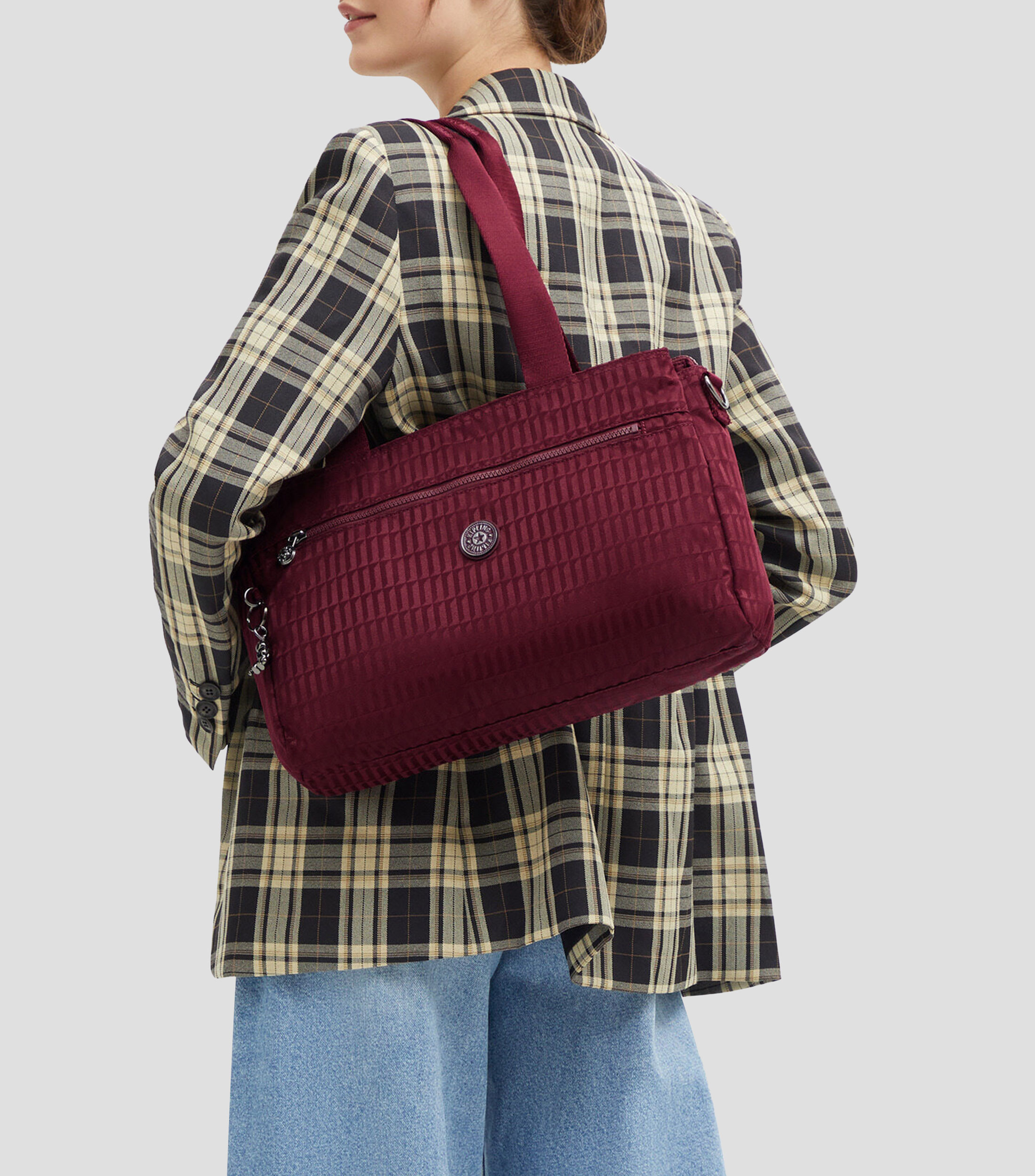 Bolsa shoulder vino Elysia lisa Mujer