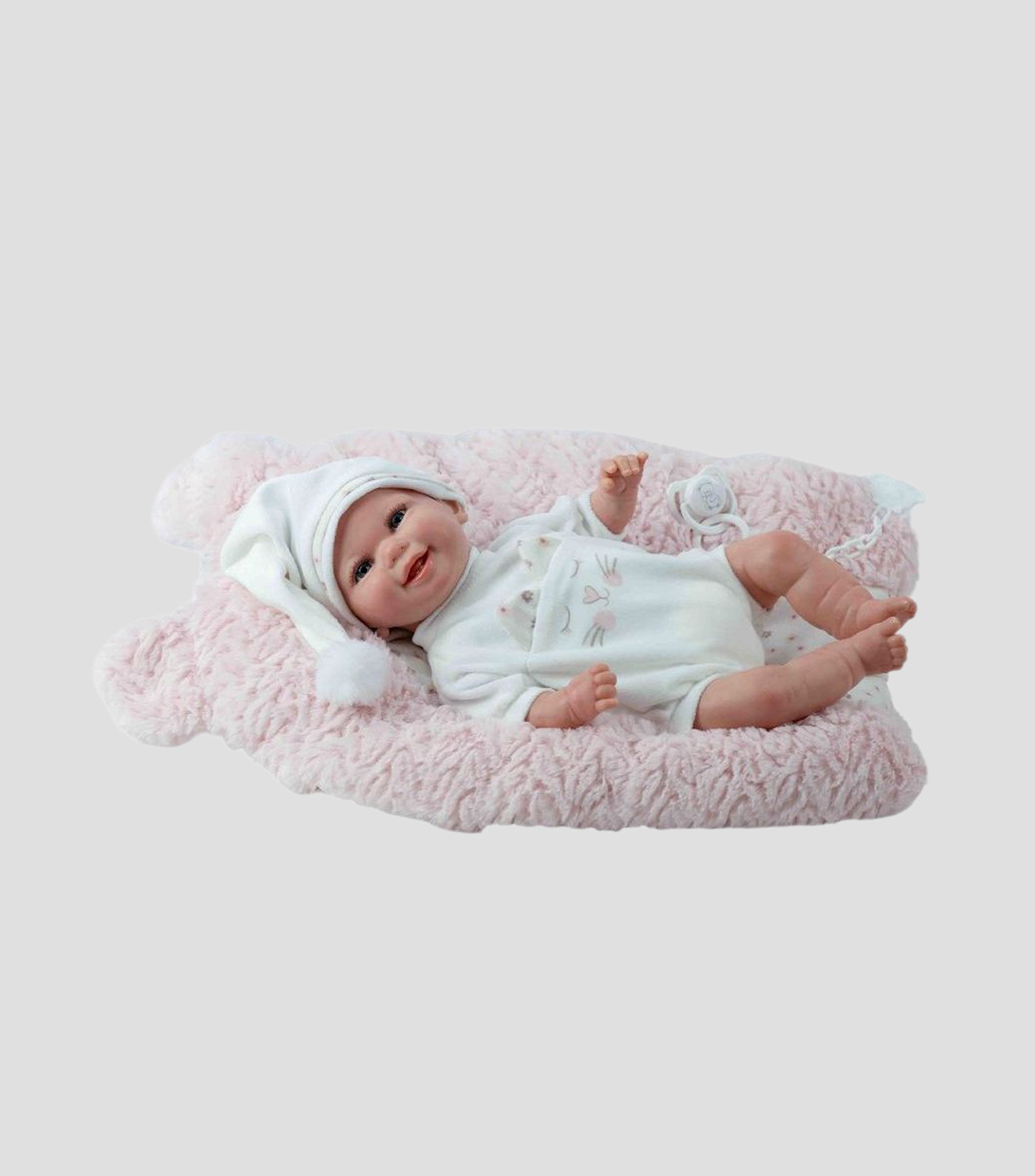 Muñeca Elegance Mar Rosa con cojín