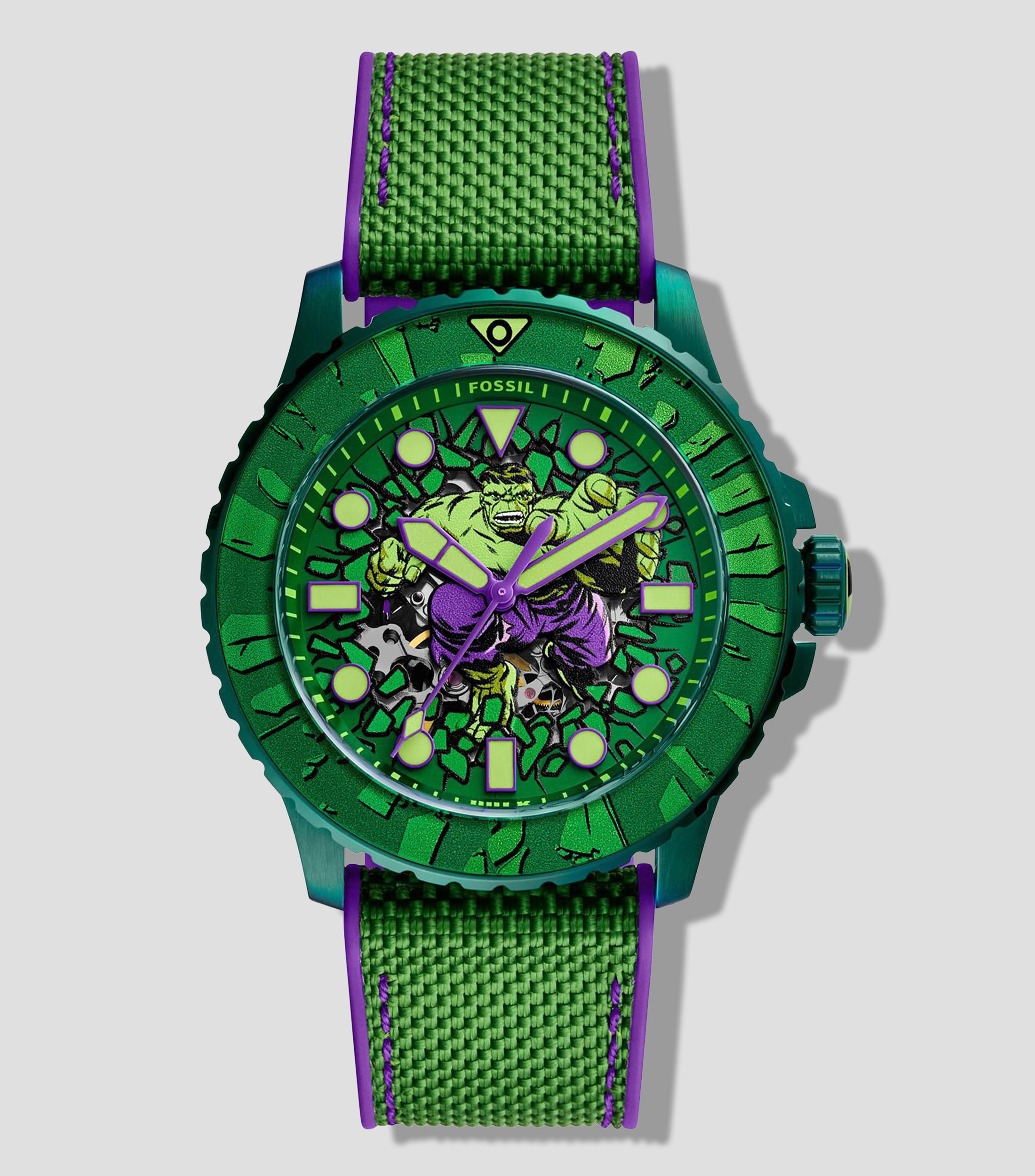 Reloj para Hombre Marvel x Fossil Hulk Edición Especial