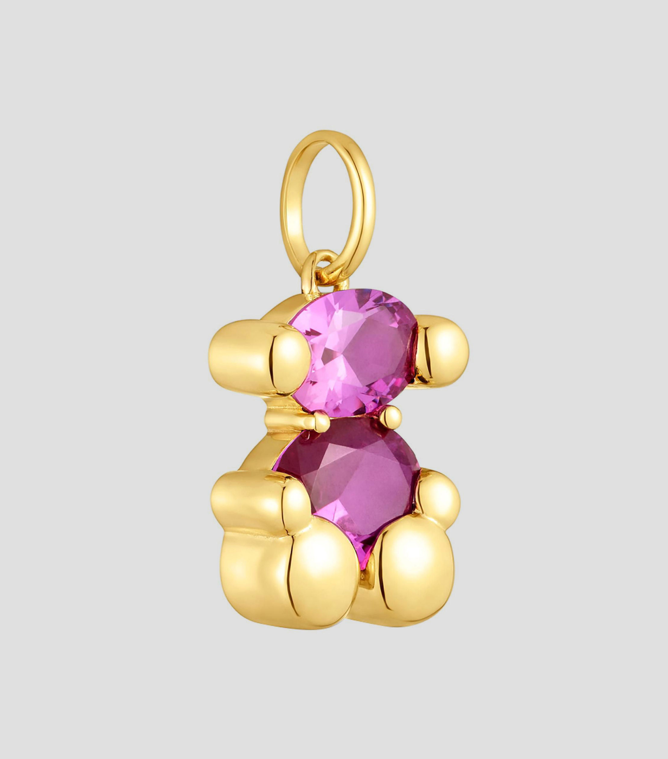 Charm en plata de primera ley Color Bear Mujer