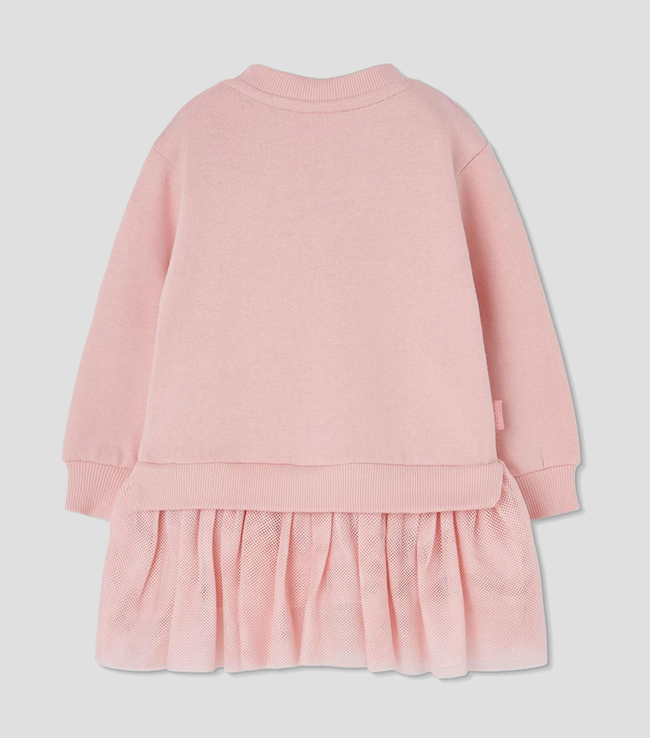 Vestido con manga larga bordado Niña
