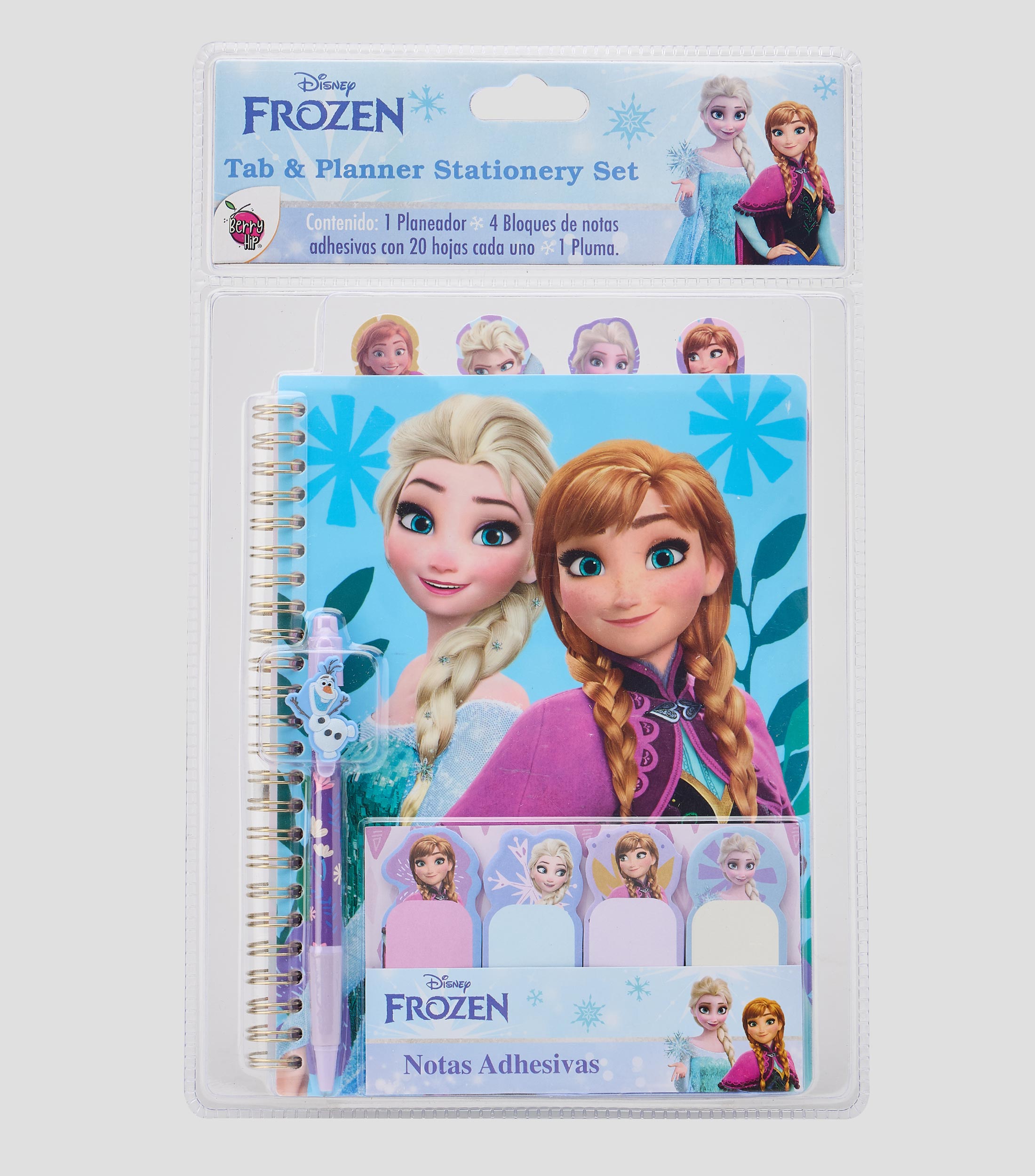 Diario trimestral con accesorios Frozen