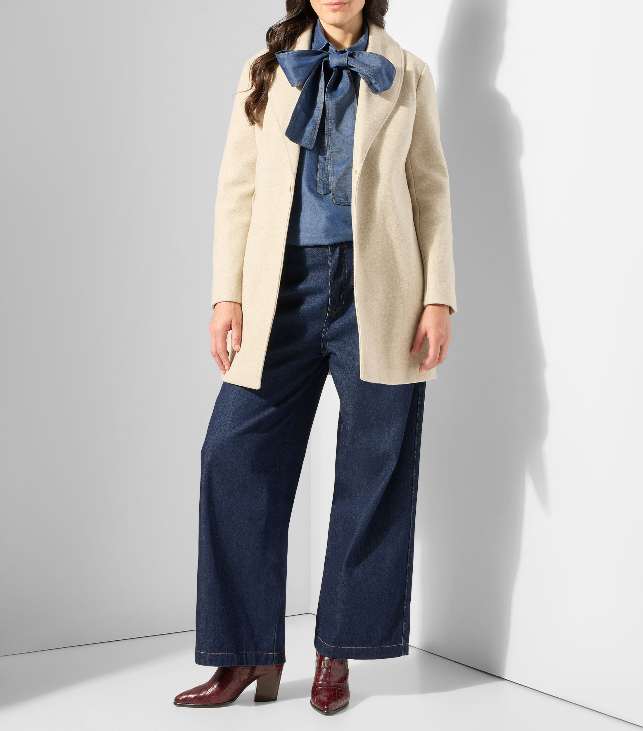 Jeans wideleg Mujer