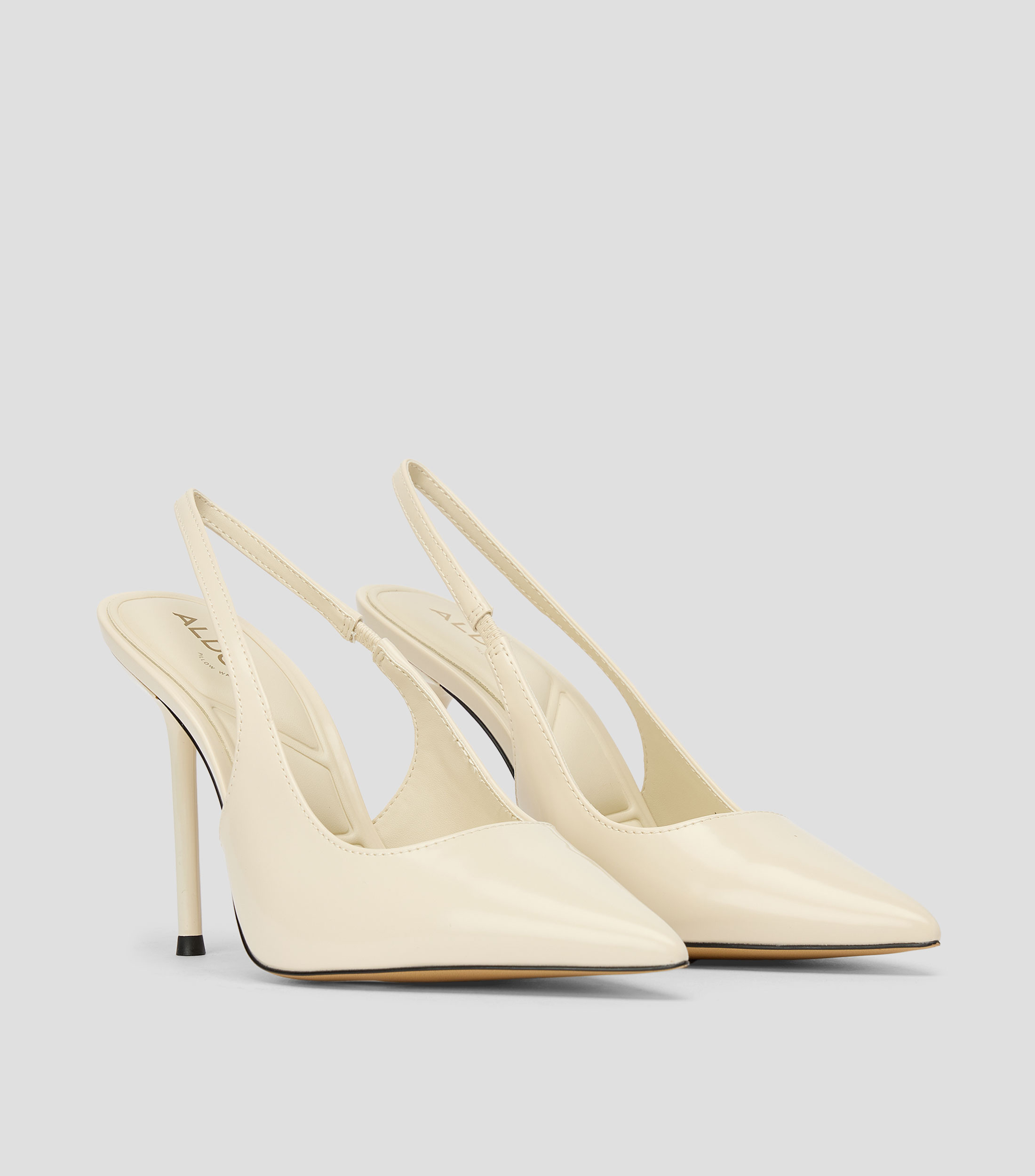 Zapatillas slingback tacón alto de aguja Puckerup Mujer