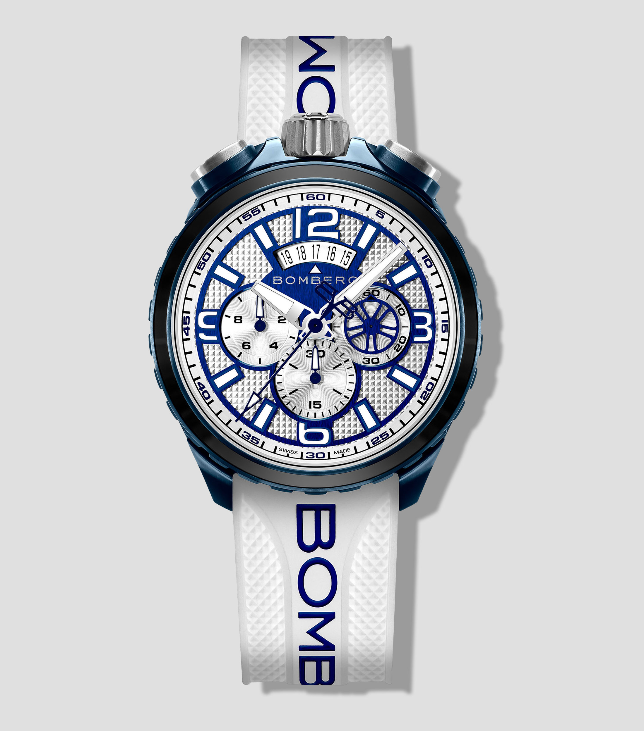 Reloj para Hombre Bolt Heritage Casual Blanco, Azul