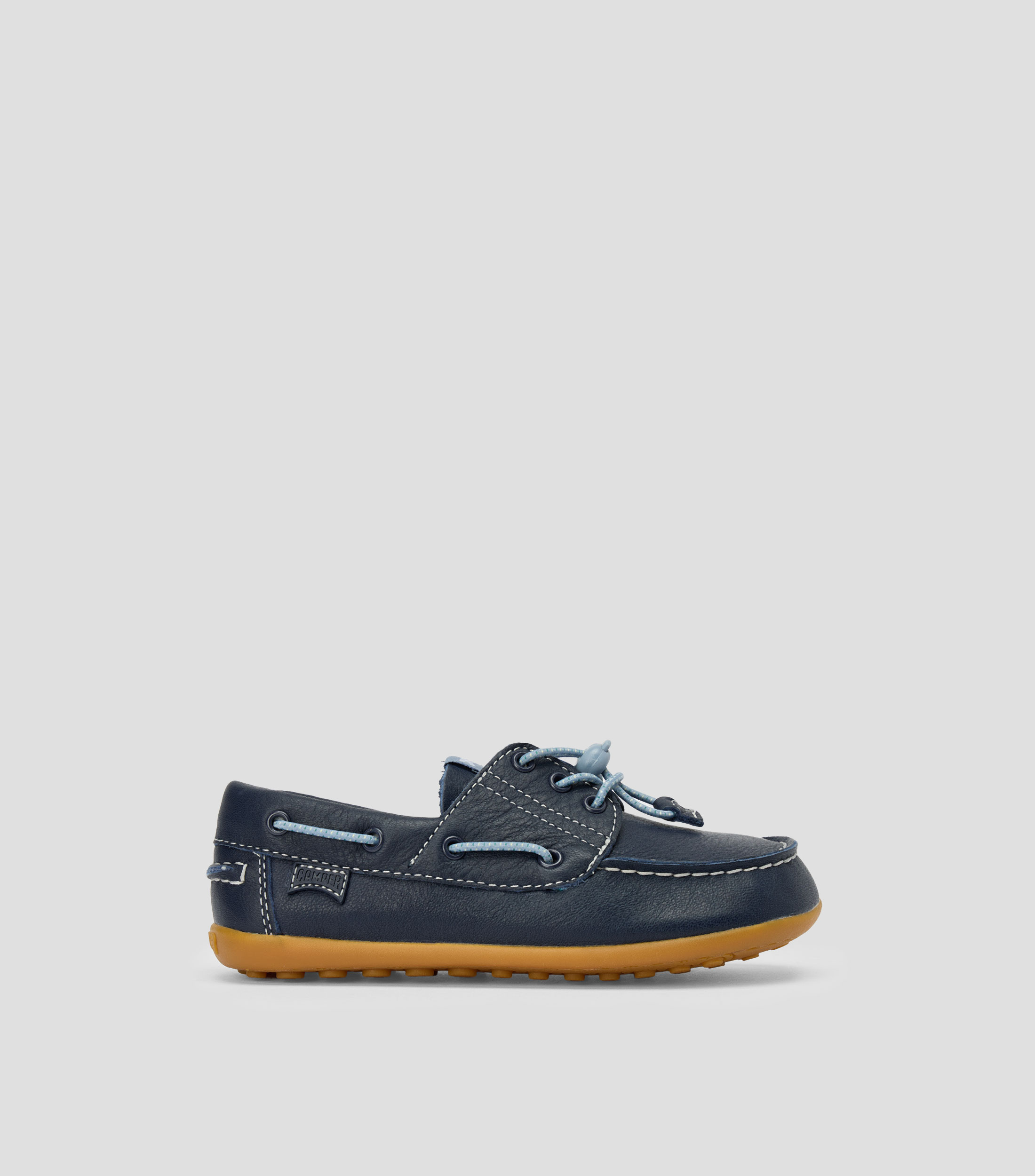 Mocasines en piel con tiras Niño