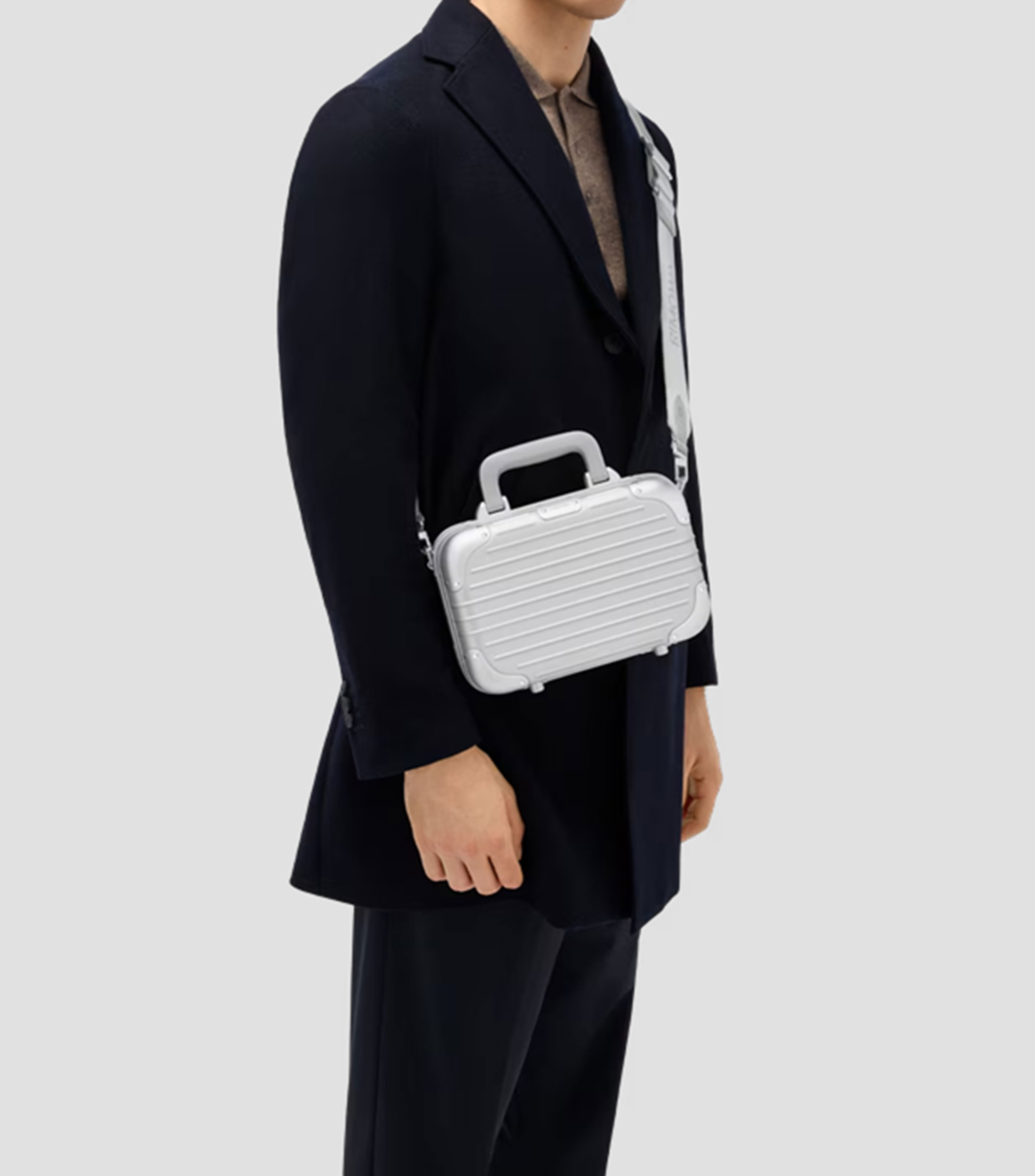 Bolsa Crossbody 19 con líneas Unisex