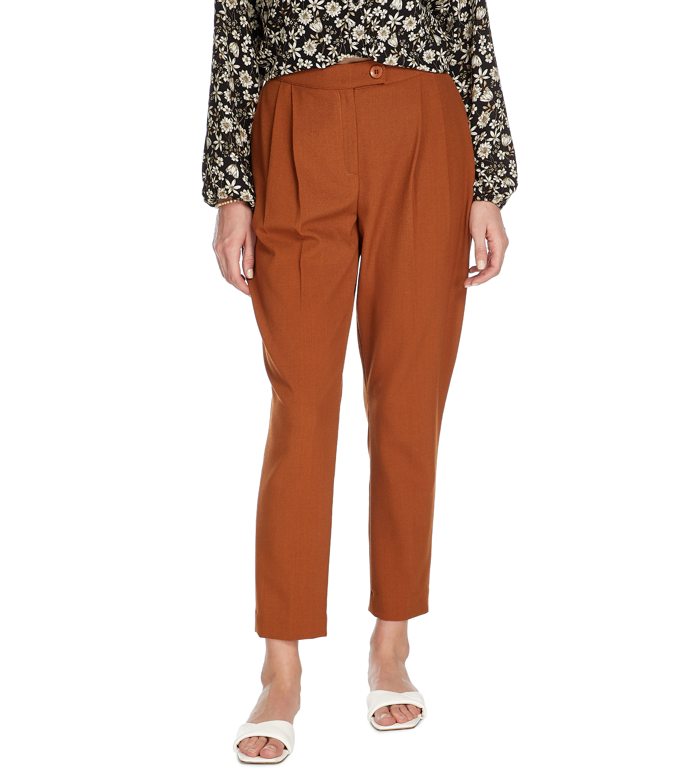 Pertegaz Pantalón liso Mujer El Palacio de Hierro